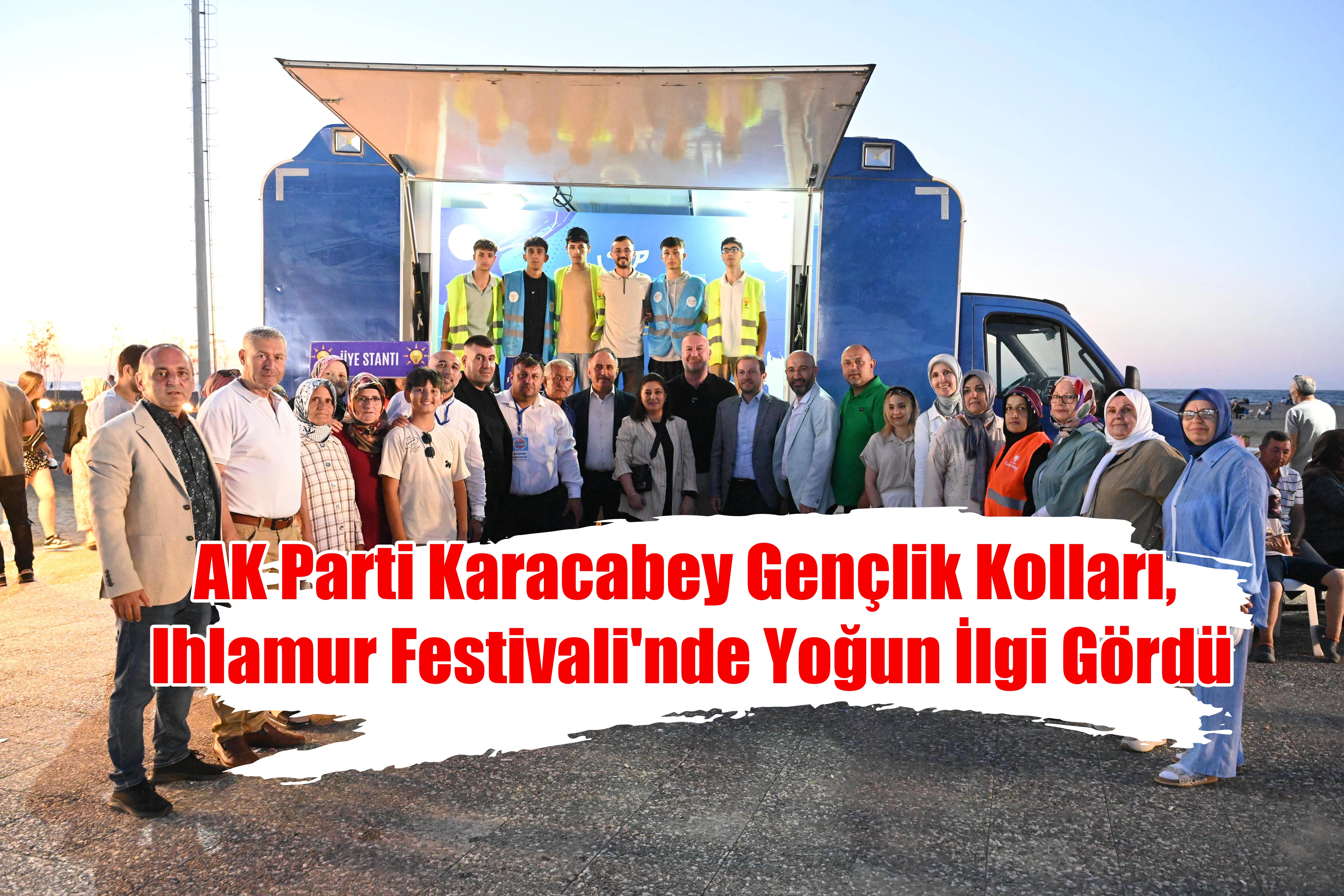 AK Parti Karacabey Gençlik Kolları, Ihlamur Festivali'nde Yoğun İlgi Gördü
