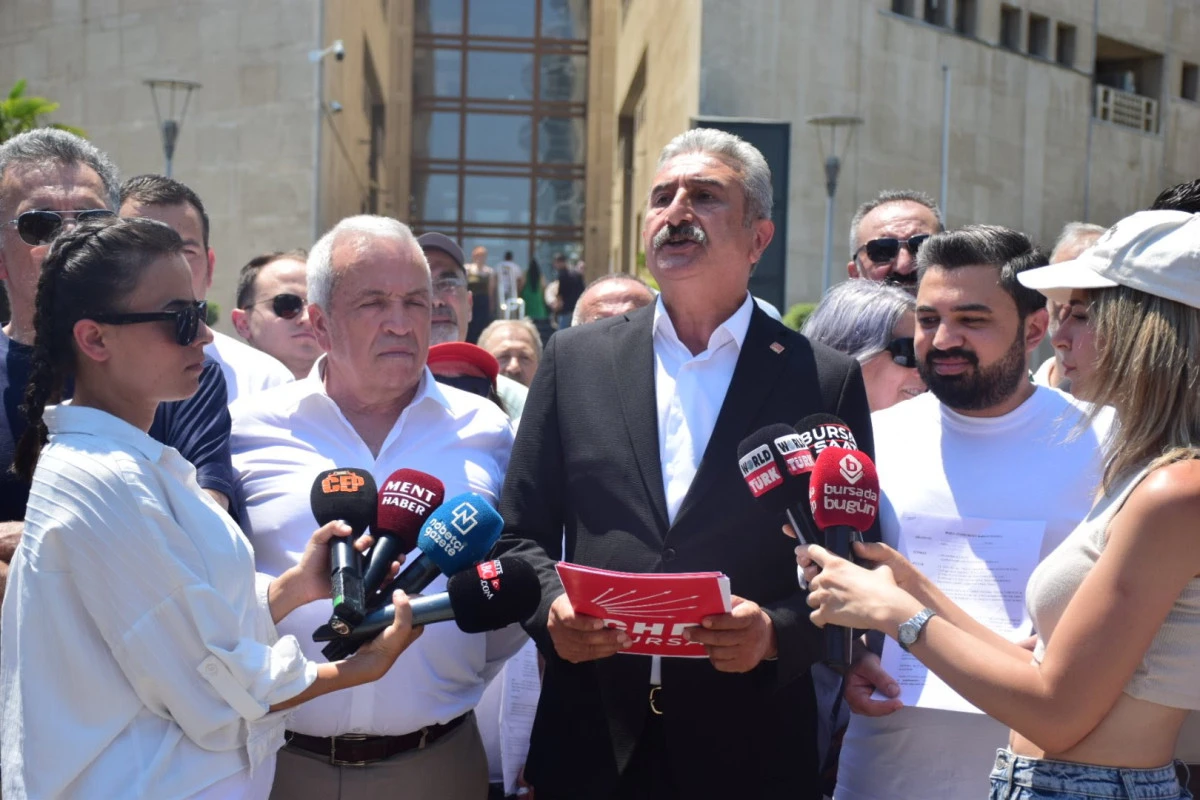 CHP Bursa'dan Çamlı hakkında suç duyurusu