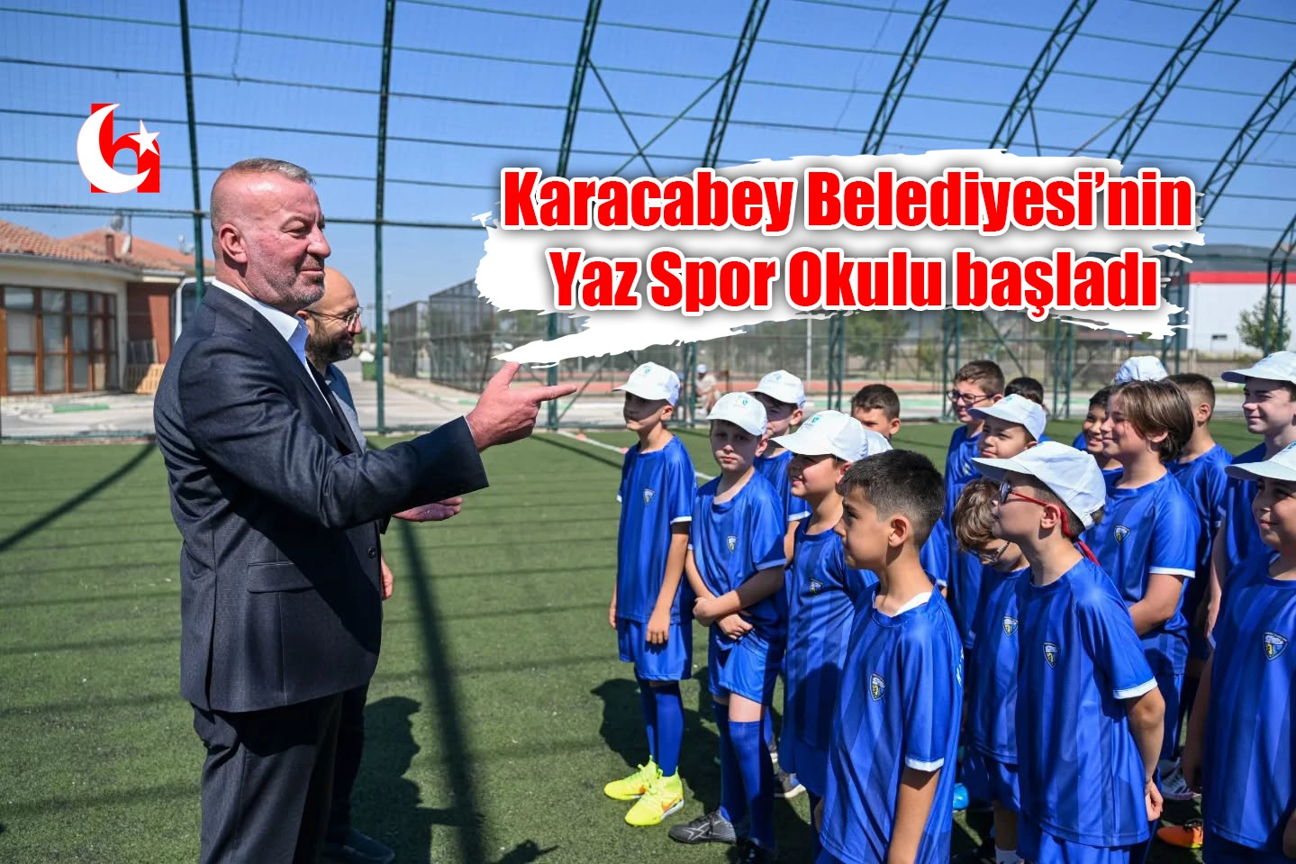 Karacabey Belediyesi’nin Yaz Spor Okulu başladı