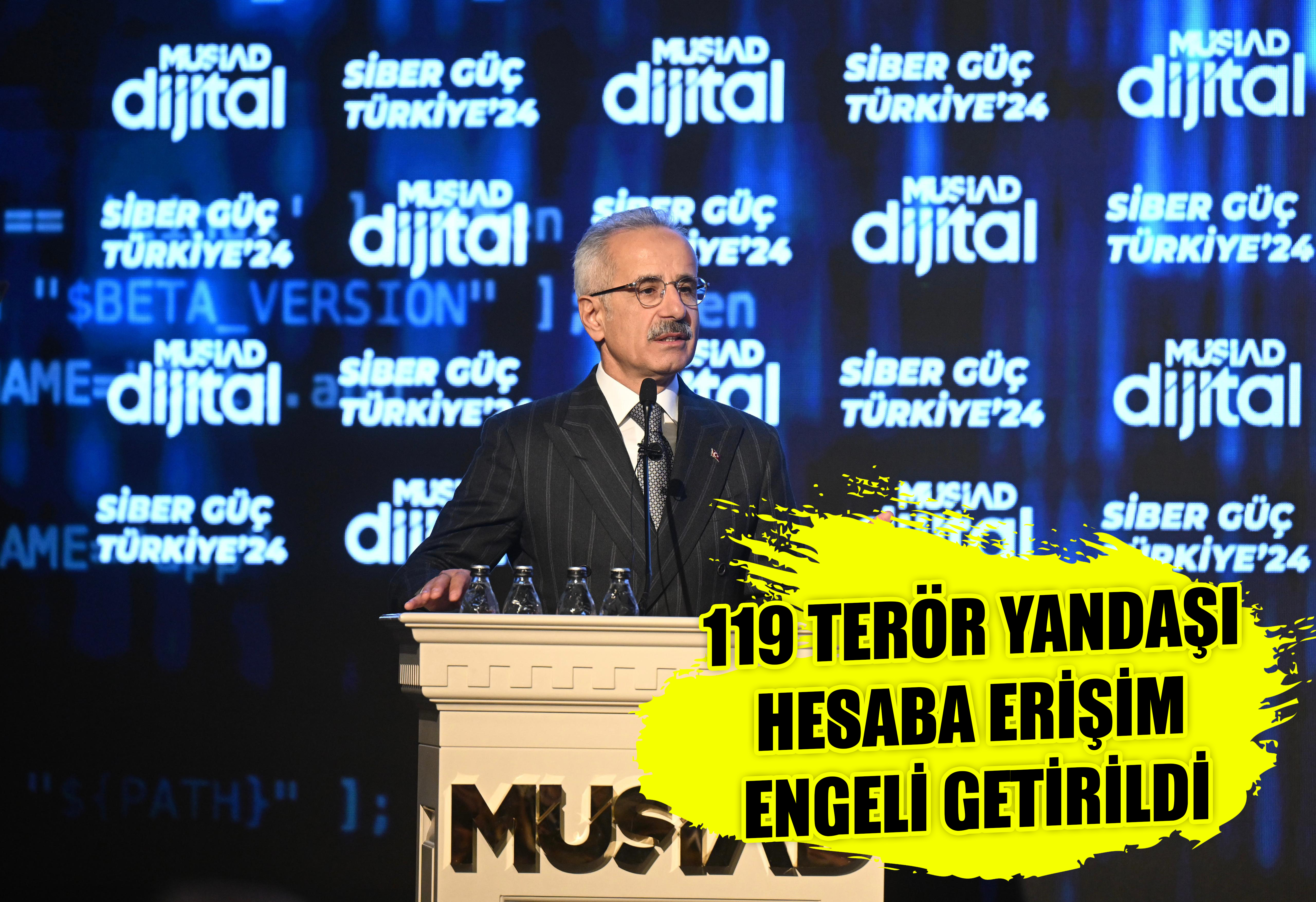 119 TERÖR YANDAŞI HESABA ERİŞİM ENGELİ GETİRİLDİ