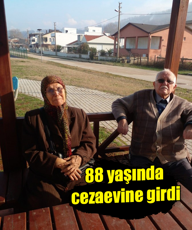 88 yaşında cezaevine girdi