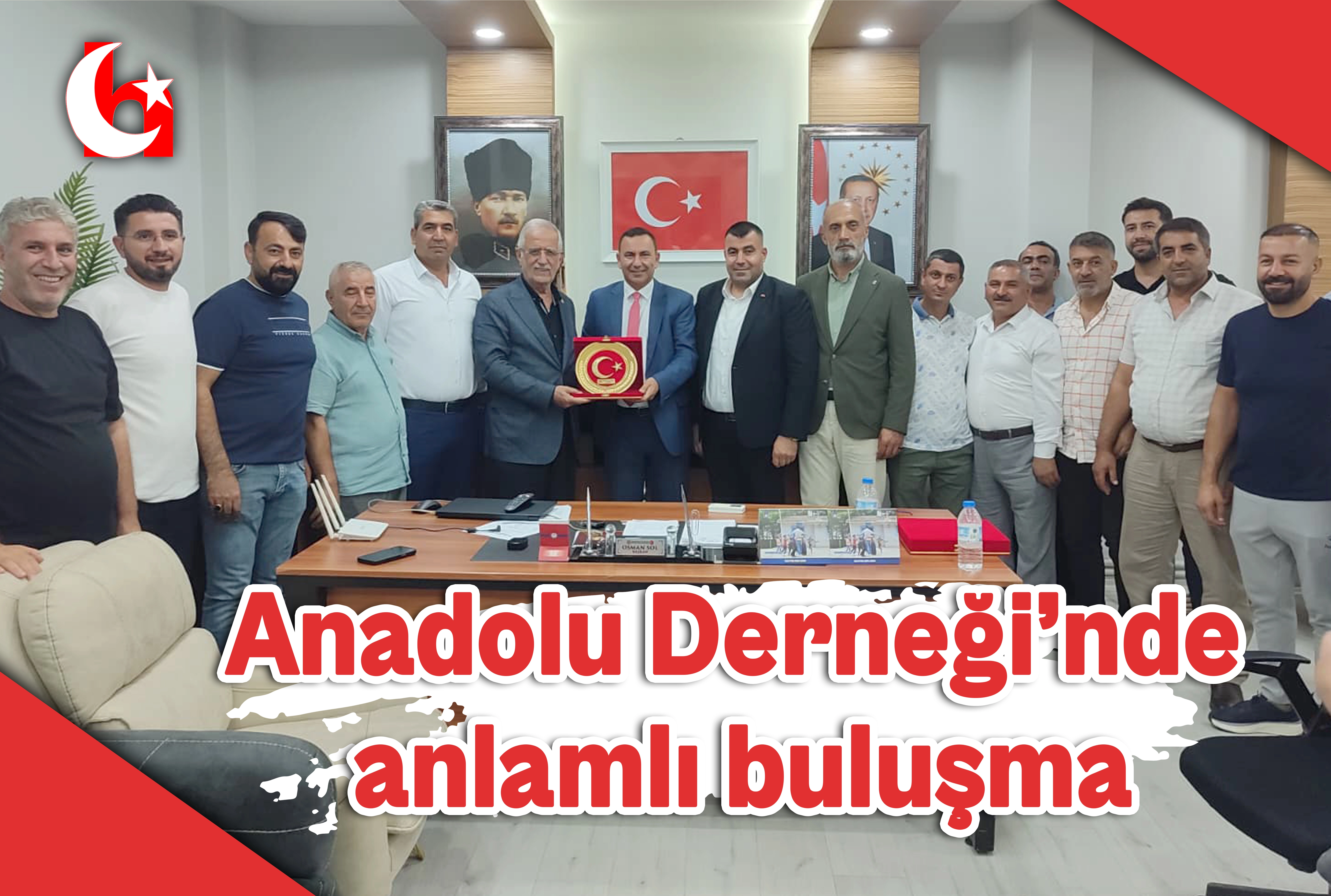 Anadolu Derneği&rsquo;nde  anlamlı buluşma