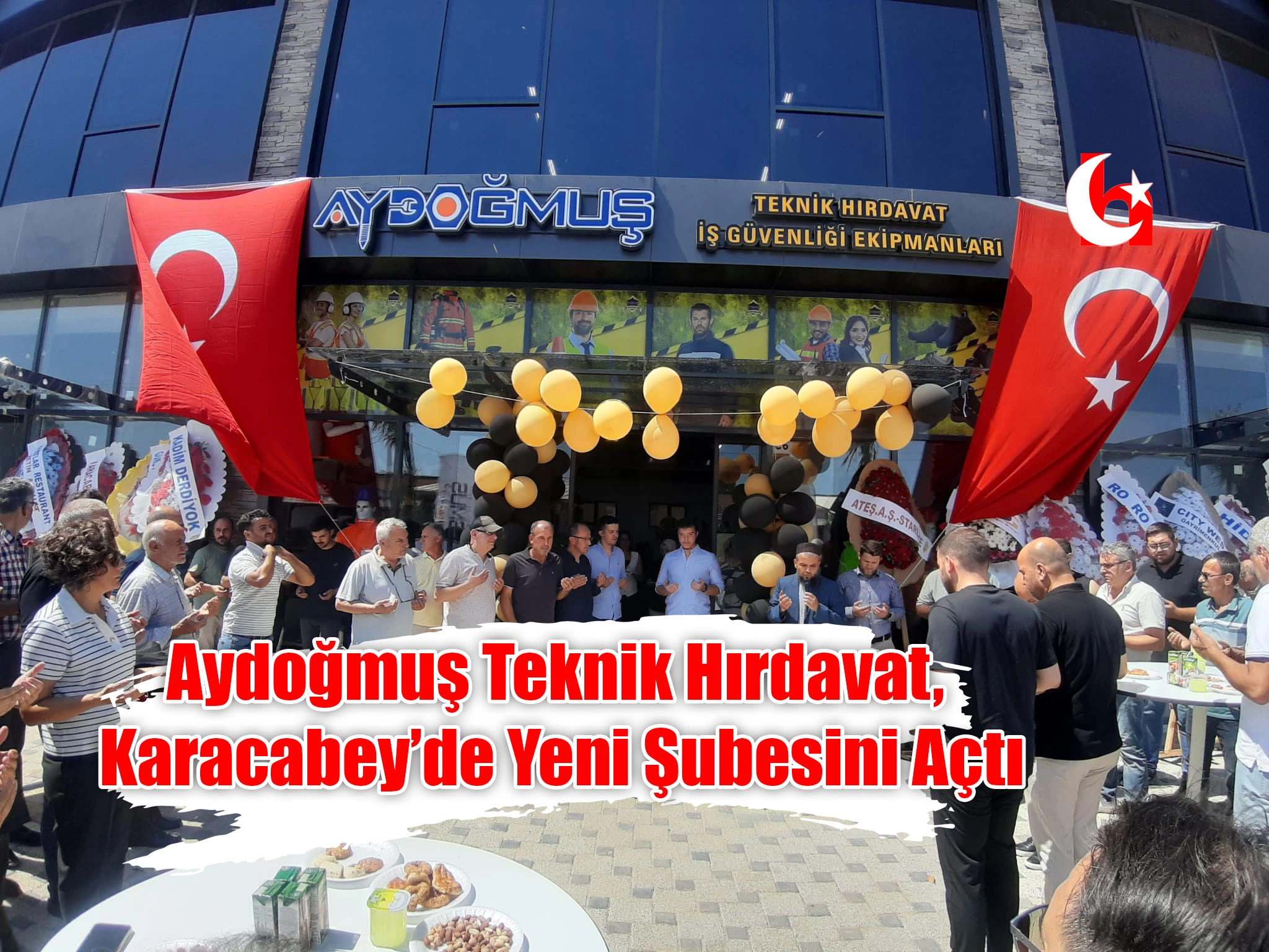 Aydoğmuş Teknik Hırdavat, Karacabey’de Yeni Şubesini Açtı