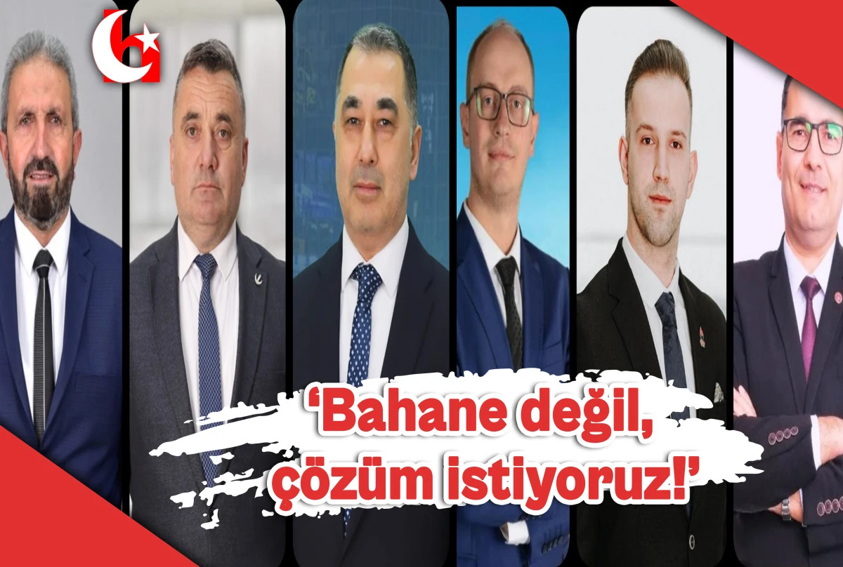 &lsquo;Bahane değil, &ccedil;&ouml;z&uuml;m istiyoruz!&rsquo;
