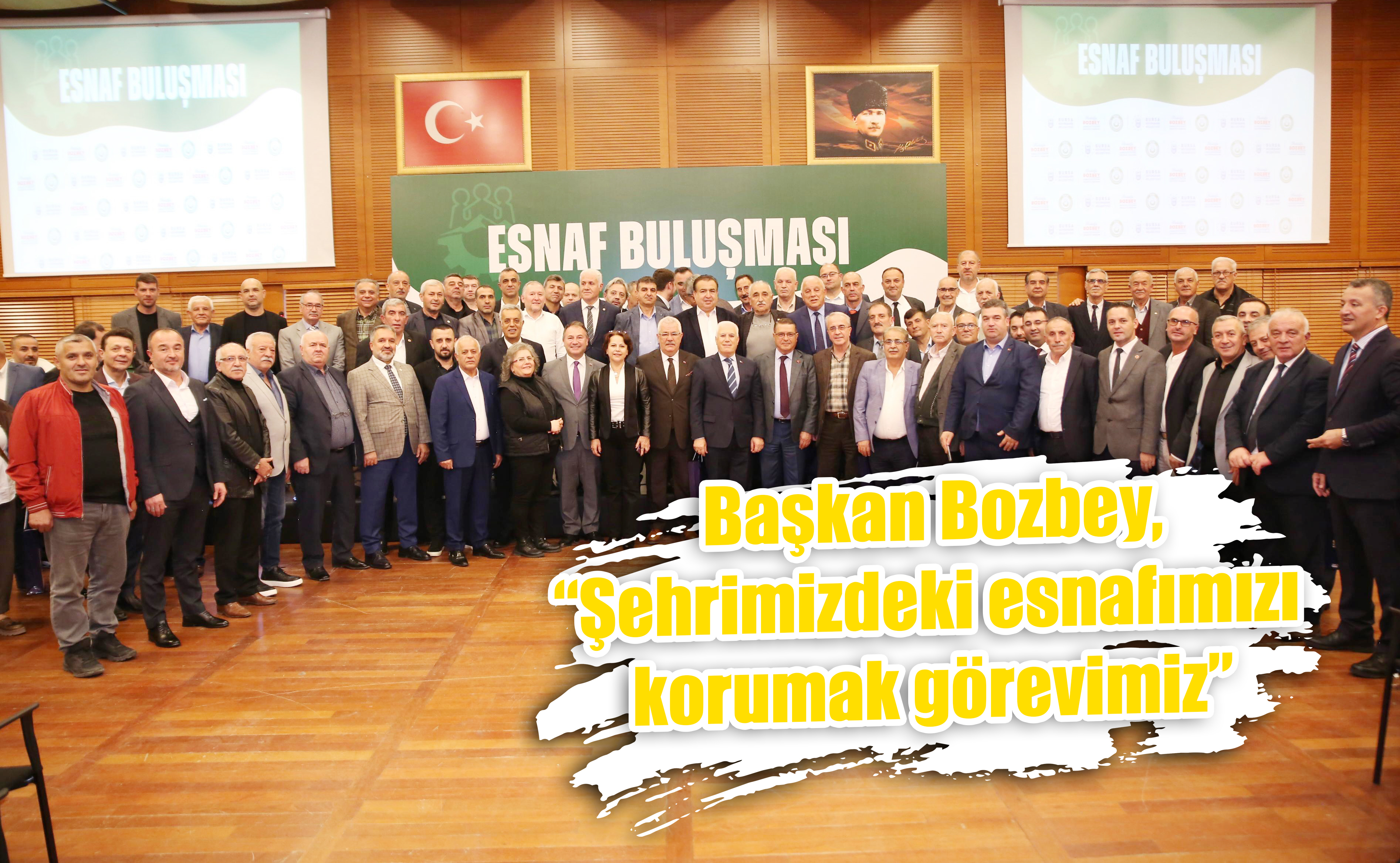 Başkan Bozbey, “Şehrimizdeki esnafımızı  korumak görevimiz”