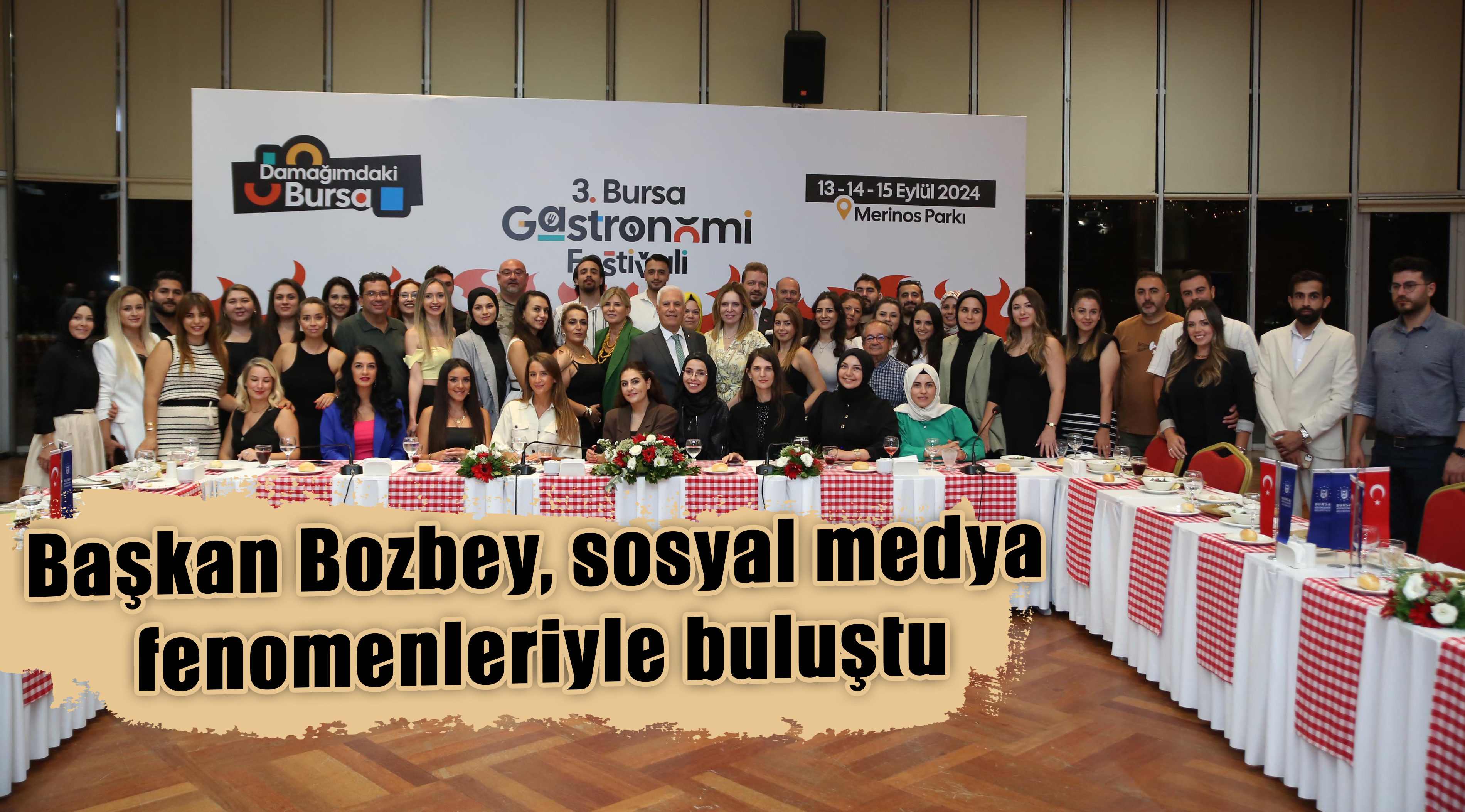 Başkan Bozbey, sosyal medya fenomenleriyle buluştu