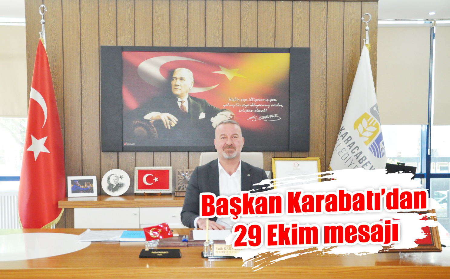 Başkan Karabatı’dan 29 Ekim mesajı