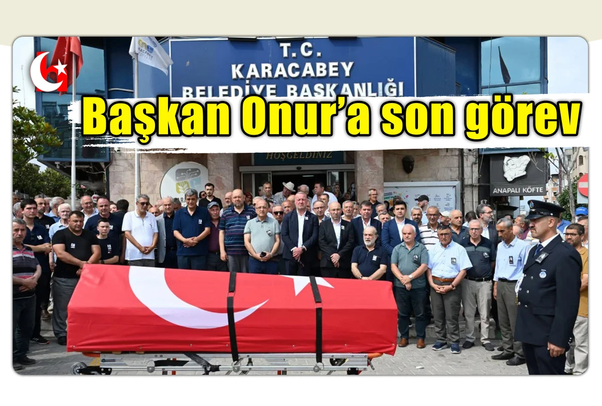 Başkan Onur&rsquo;a son g&ouml;rev