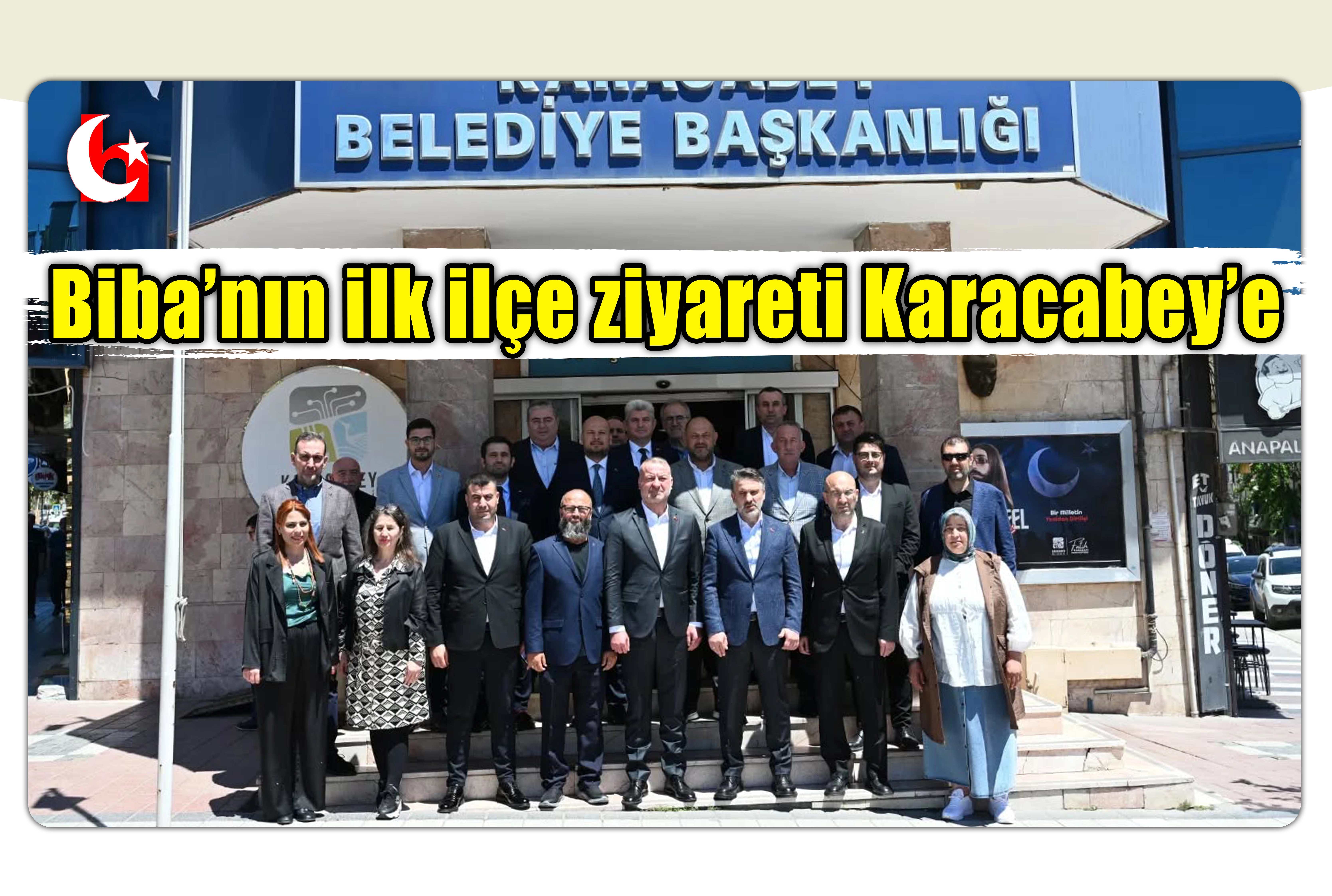 Biba&rsquo;nın ilk il&ccedil;e ziyareti Karacabey&rsquo;e