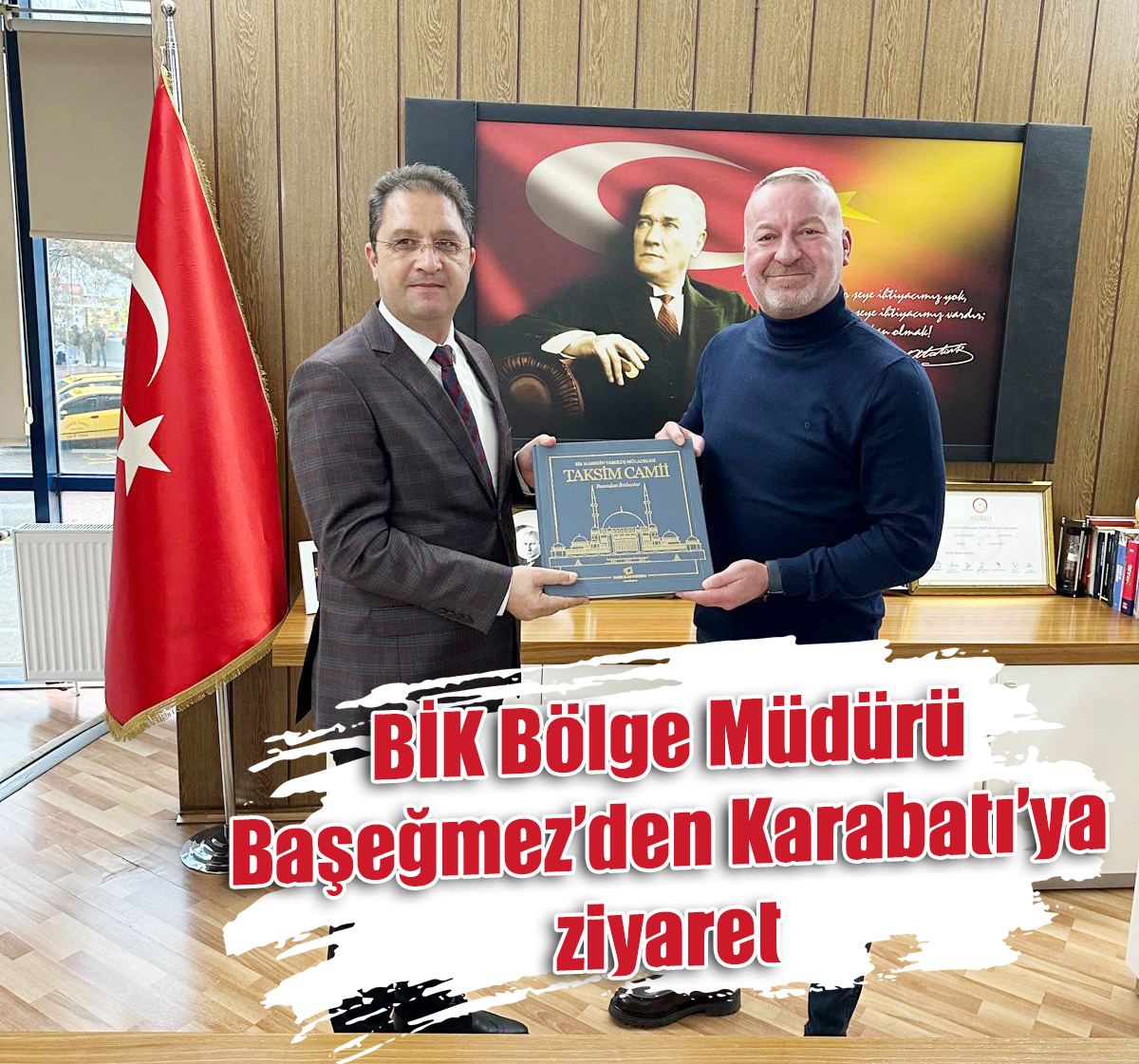 BİK Bölge Müdürü Başeğmez’den Karabatı’ya ziyaret