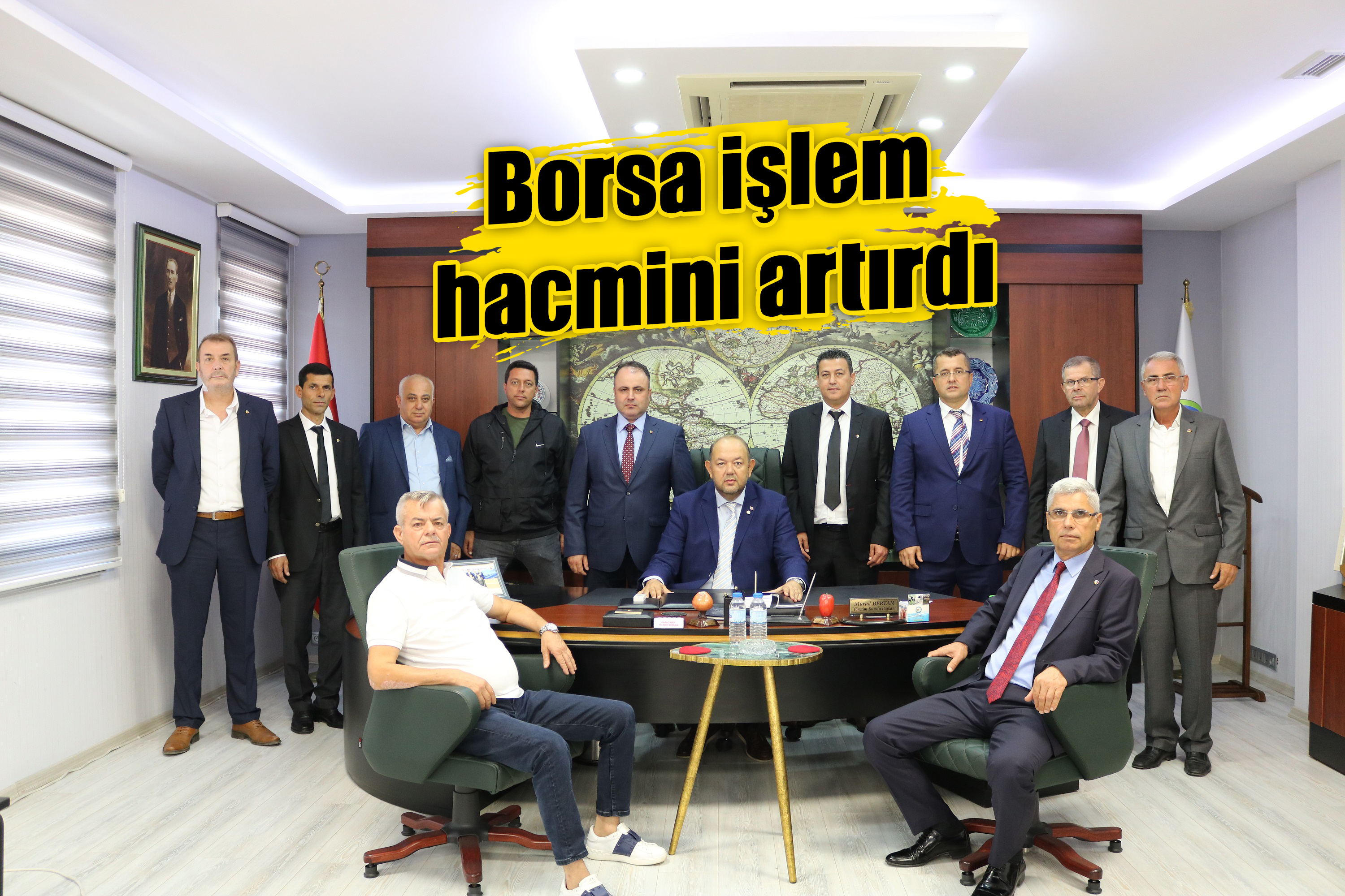 Borsa işlem hacmini artırdı