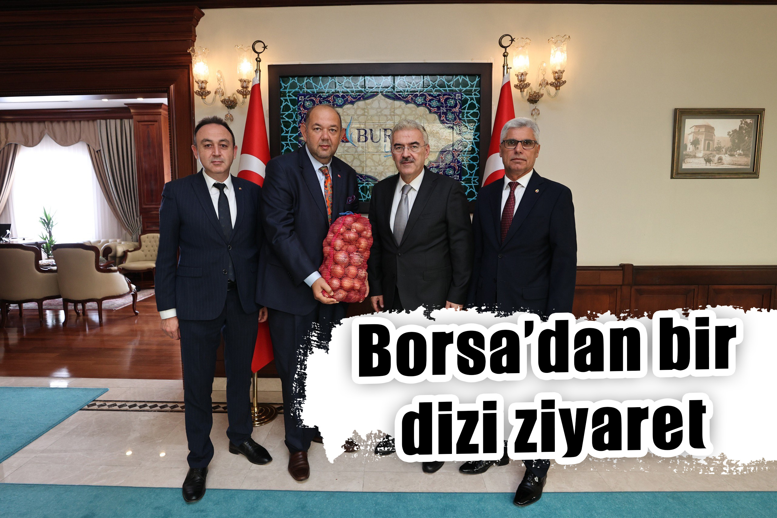 Borsa’dan bir  dizi ziyaret