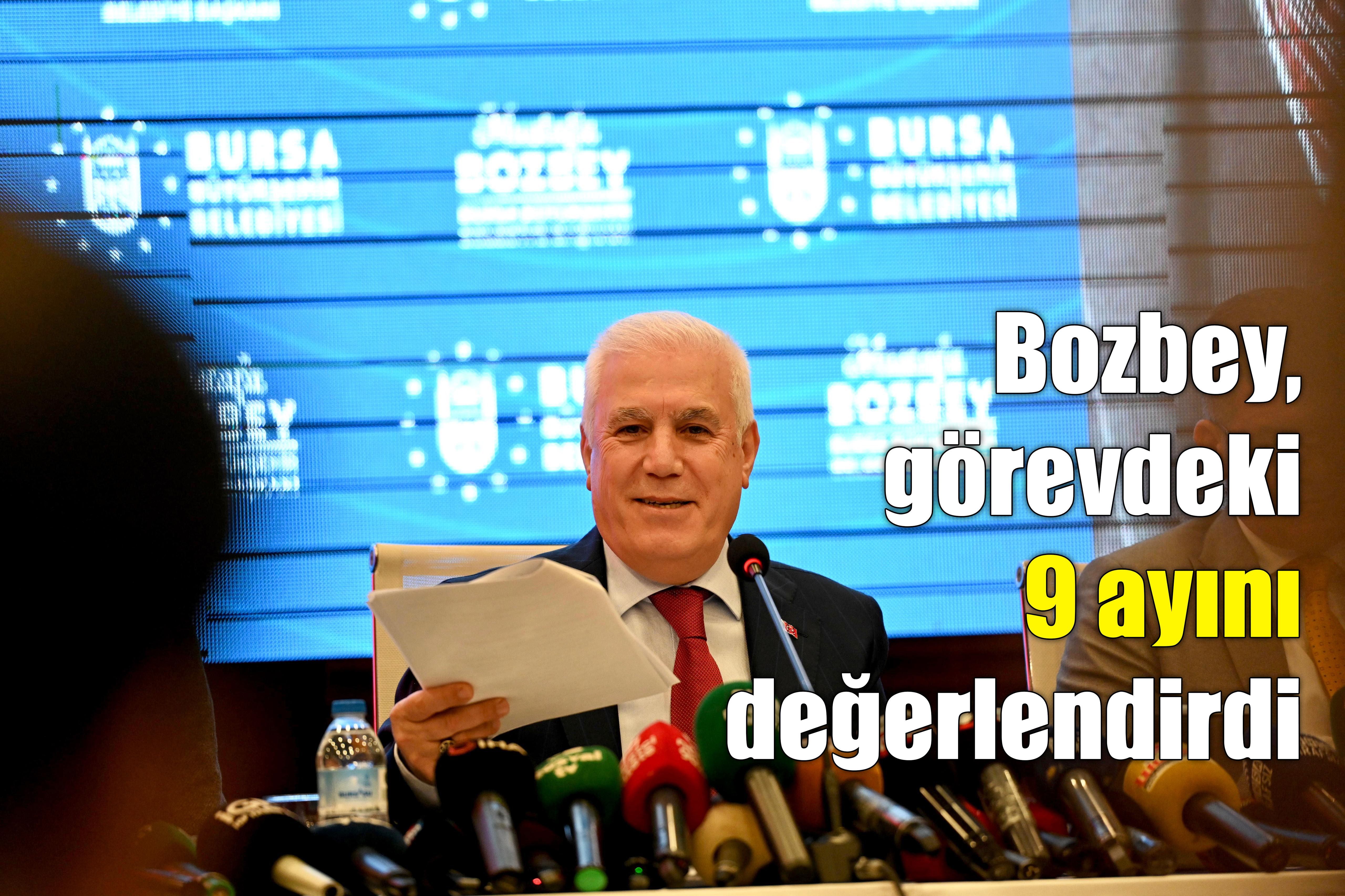 Bozbey, görevdeki 9 ayını değerlendirdi