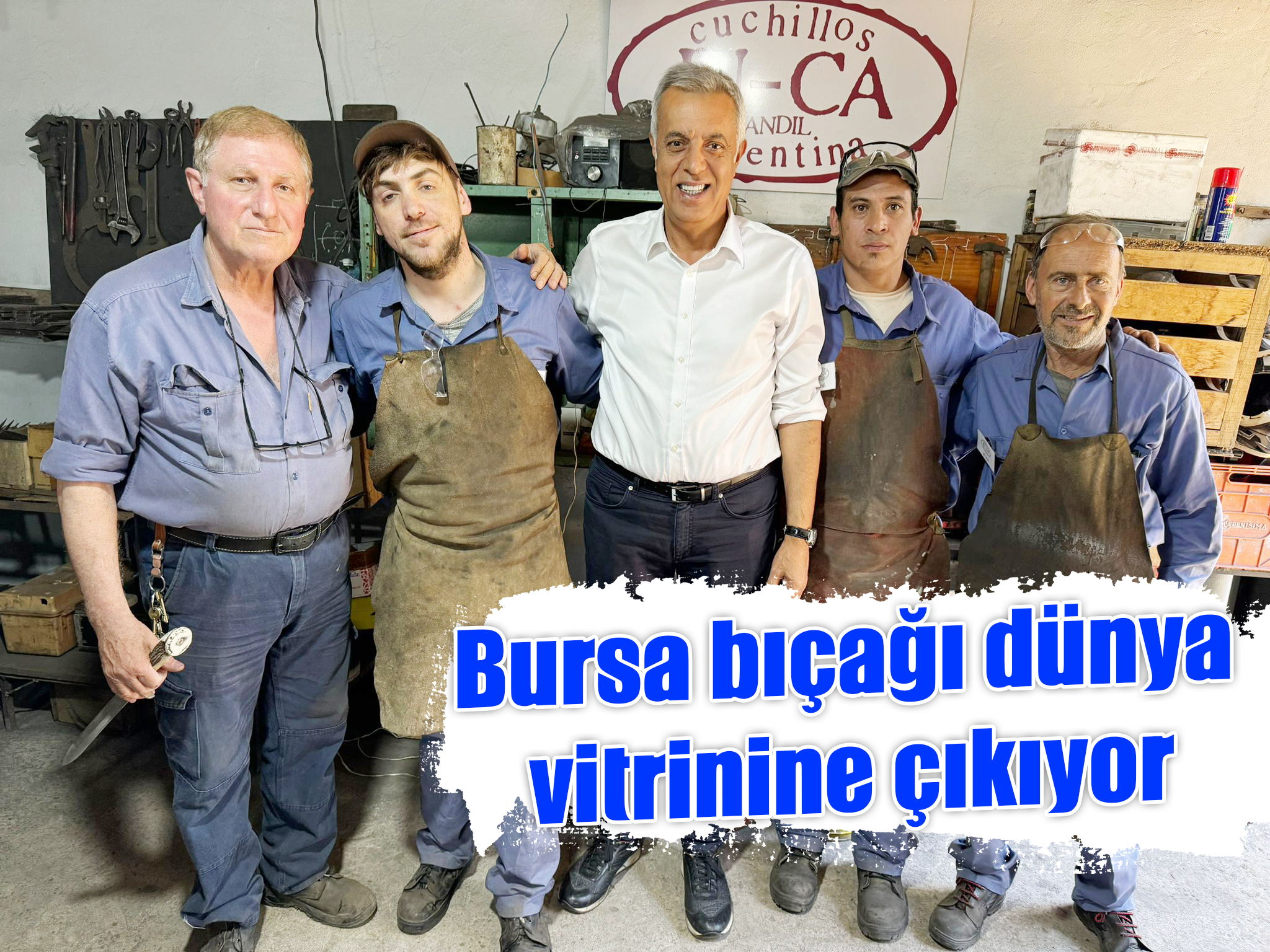 Bursa bıçağı dünya vitrinine çıkıyor