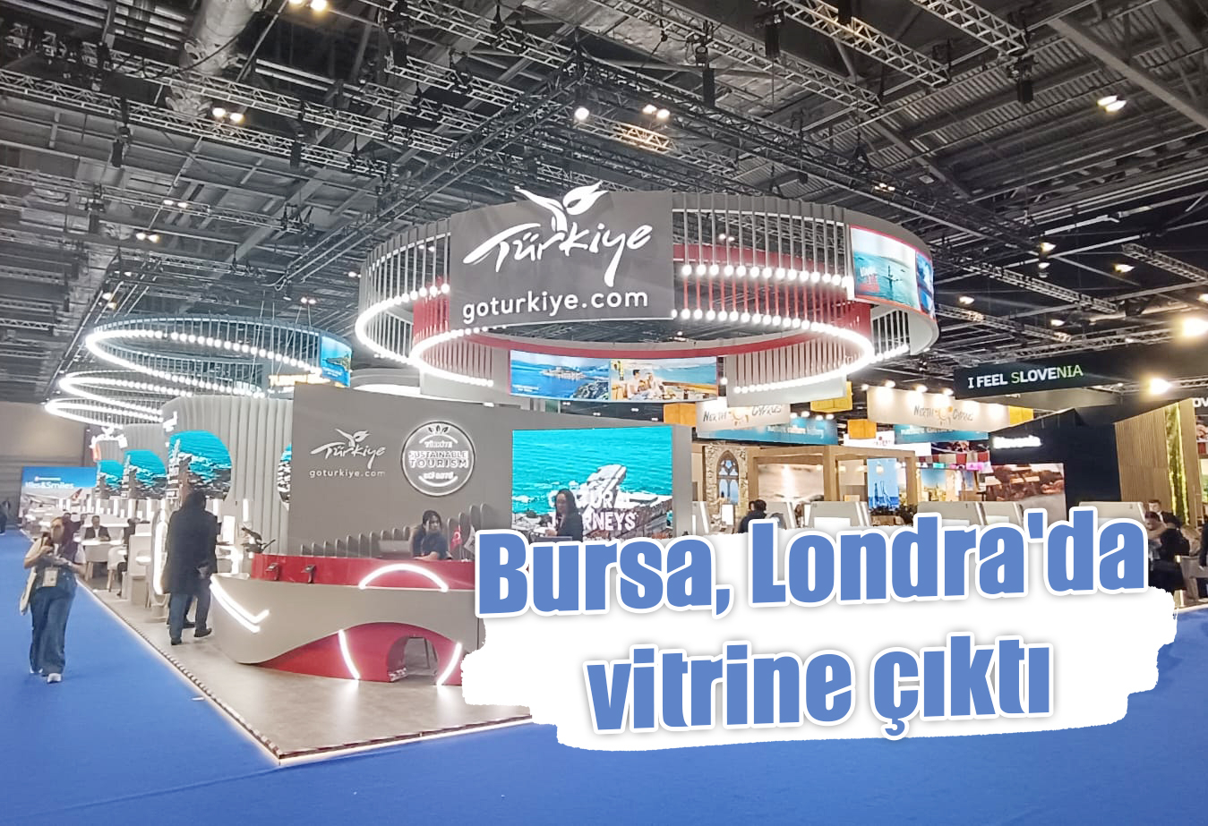 Bursa, Londra'da vitrine çıktı 