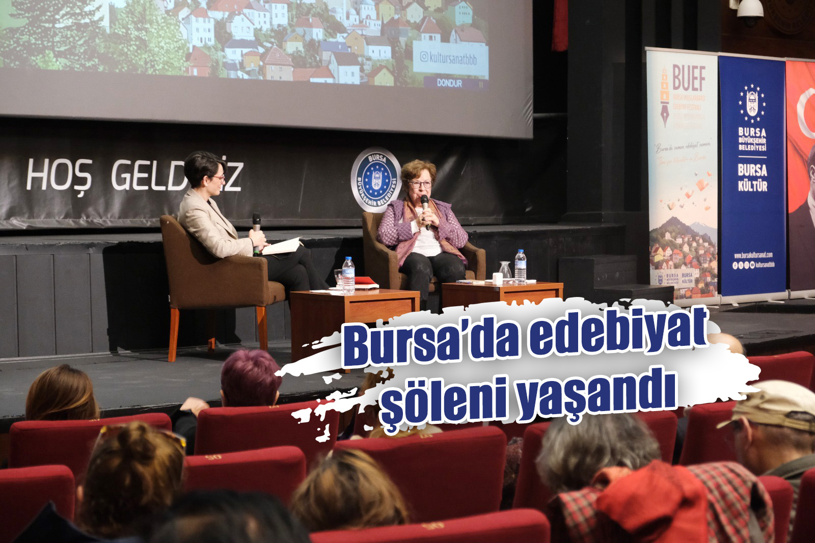 Bursa’da edebiyat şöleni yaşandı