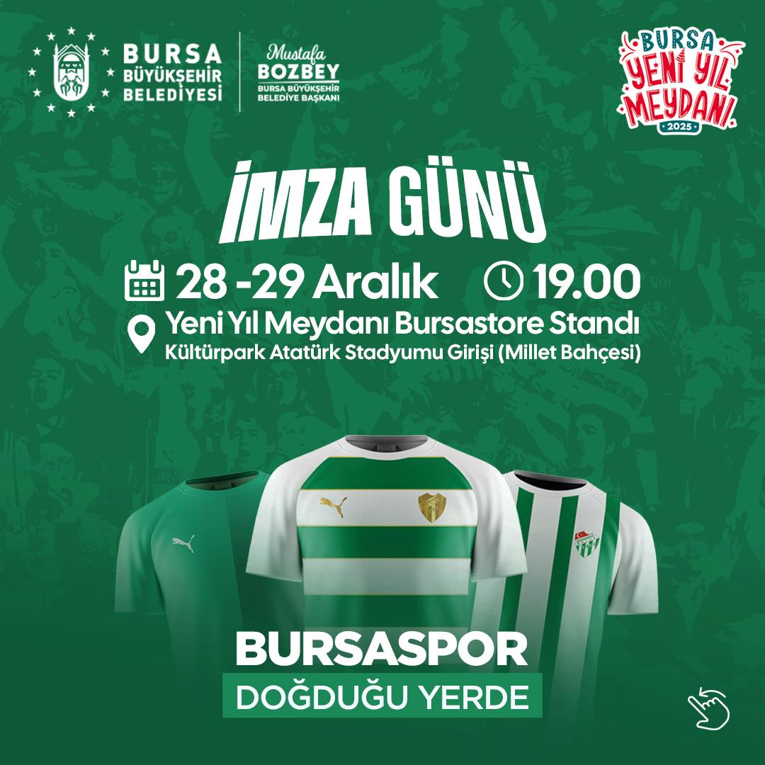 Bursaspor imza günü