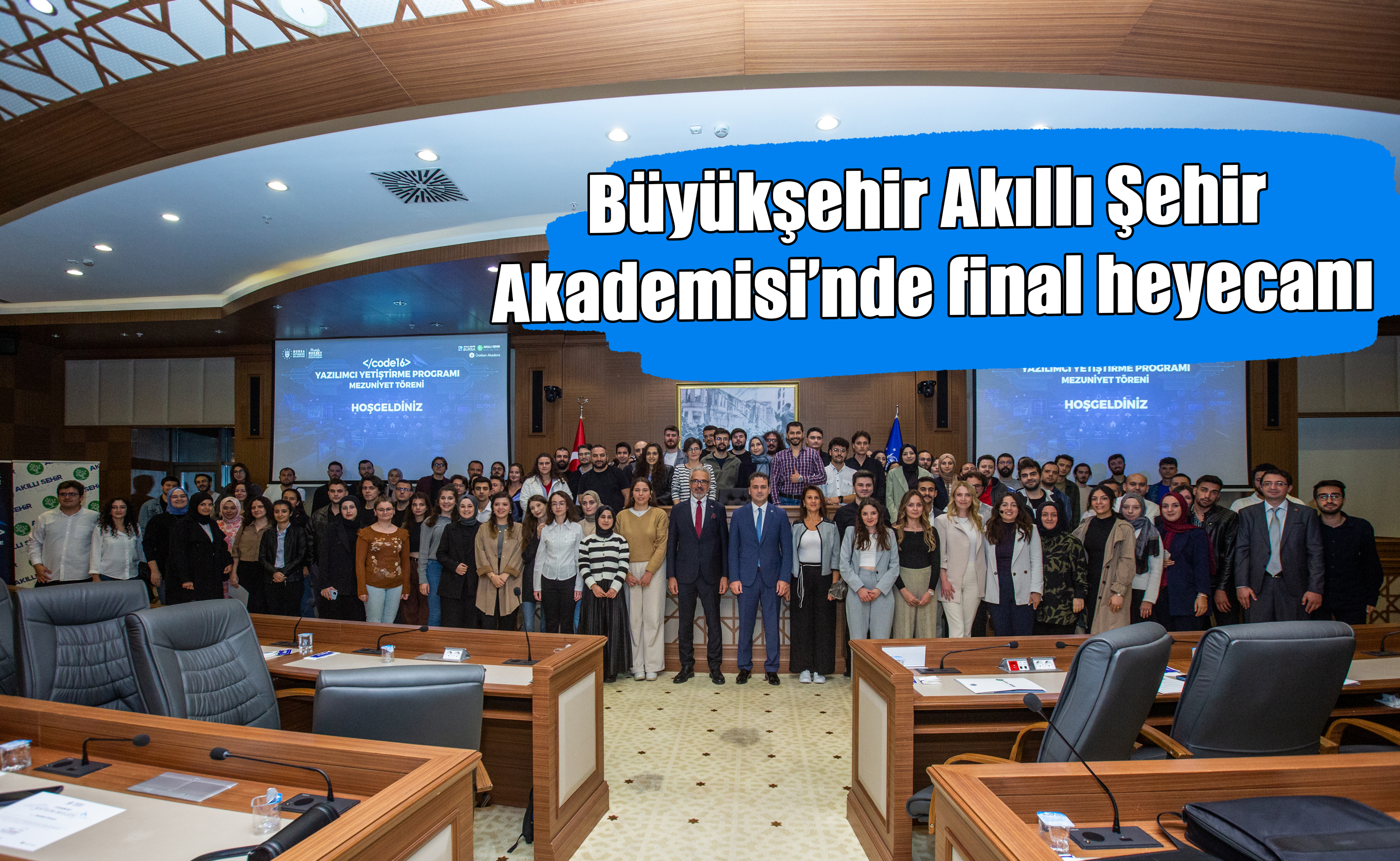 Büyükşehir Akıllı Şehir Akademisi’nde final heyecanı