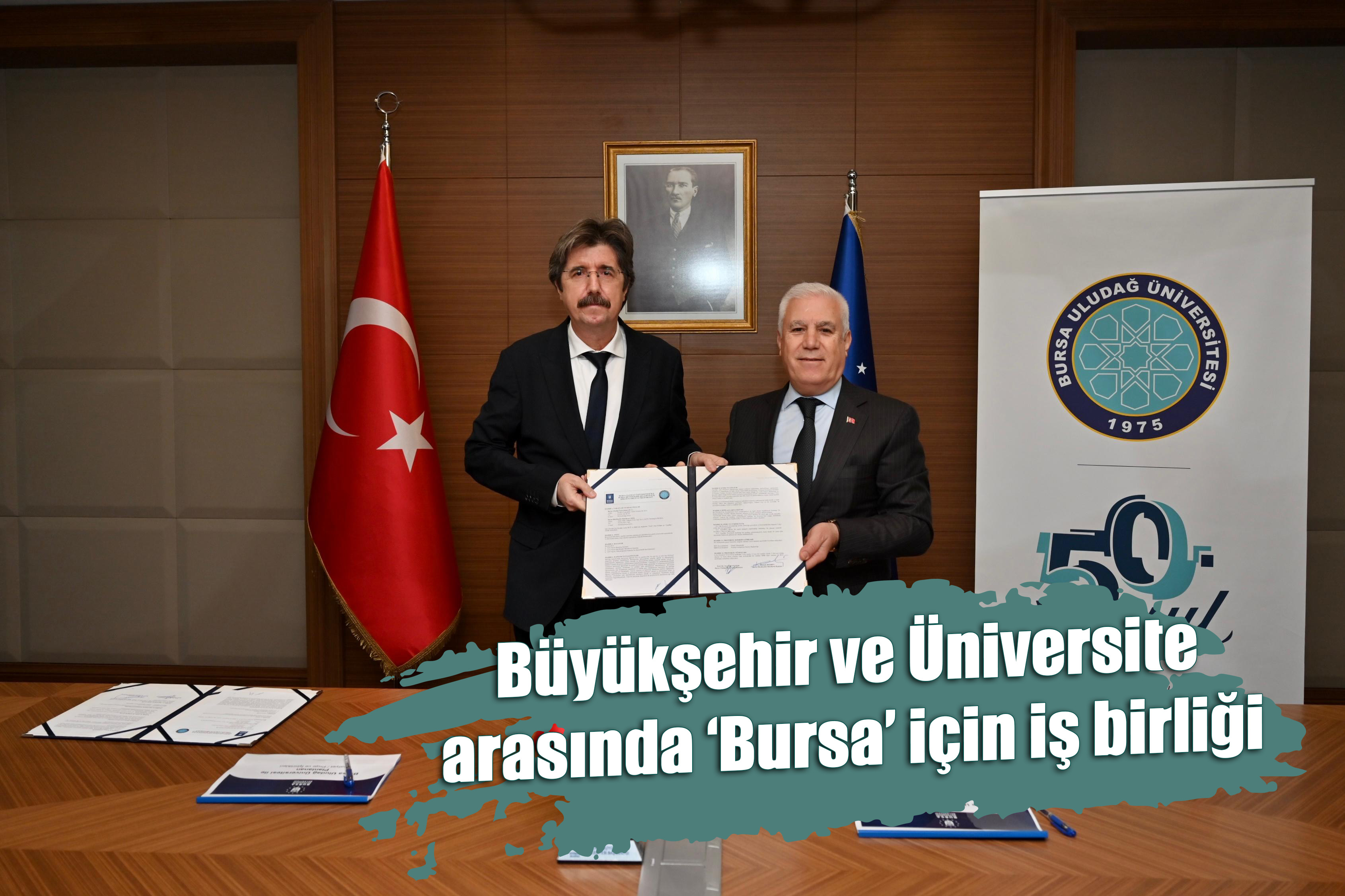 Büyükşehir ve Üniversite arasında ‘Bursa’ için iş birliği