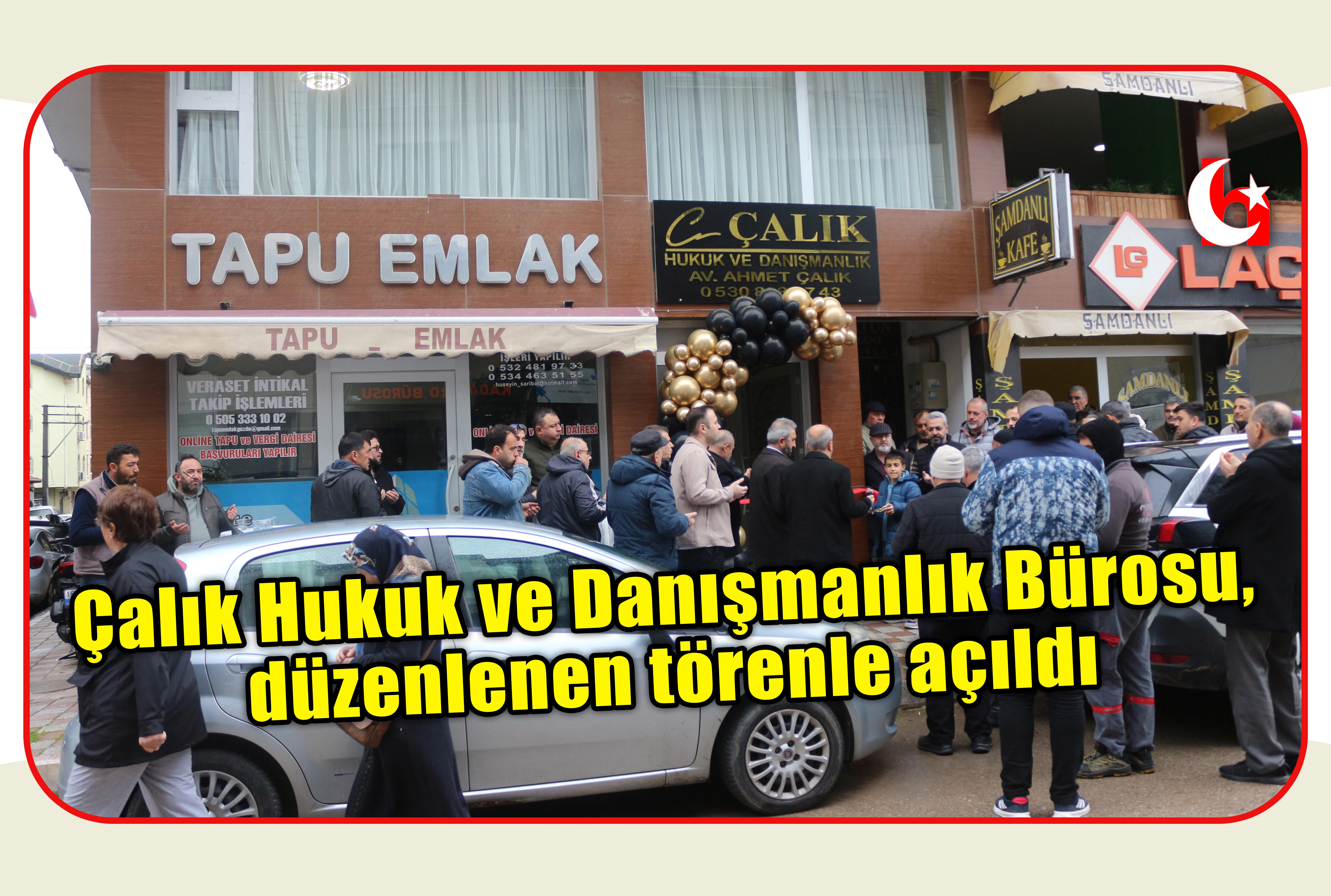 &Ccedil;alık Hukuk ve Danışmanlık B&uuml;rosu, d&uuml;zenlenen t&ouml;renle a&ccedil;ıldı