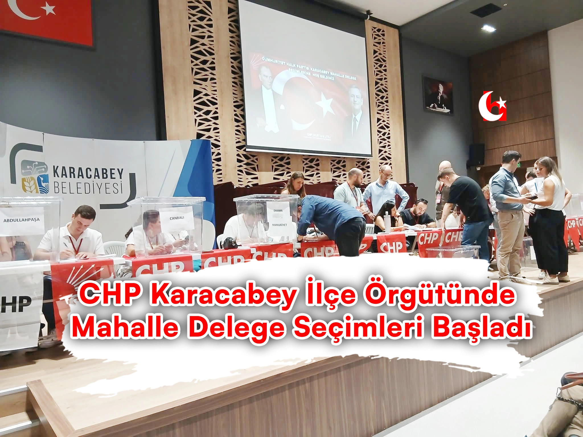 CHP Karacabey İlçe Örgütünde Mahalle Delege Seçimleri Başladı