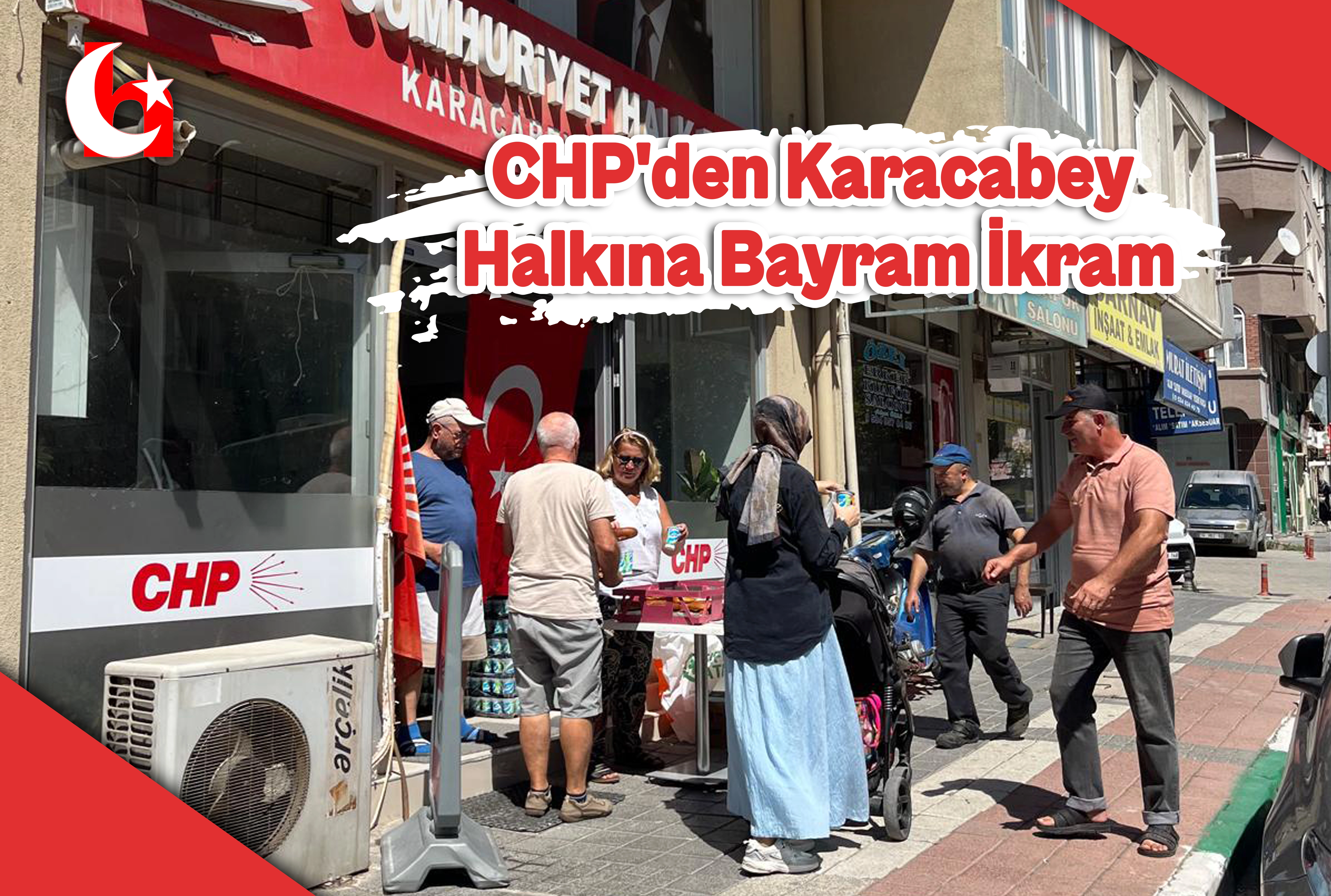 CHP'den Karacabey Halkına Bayram İkramı
