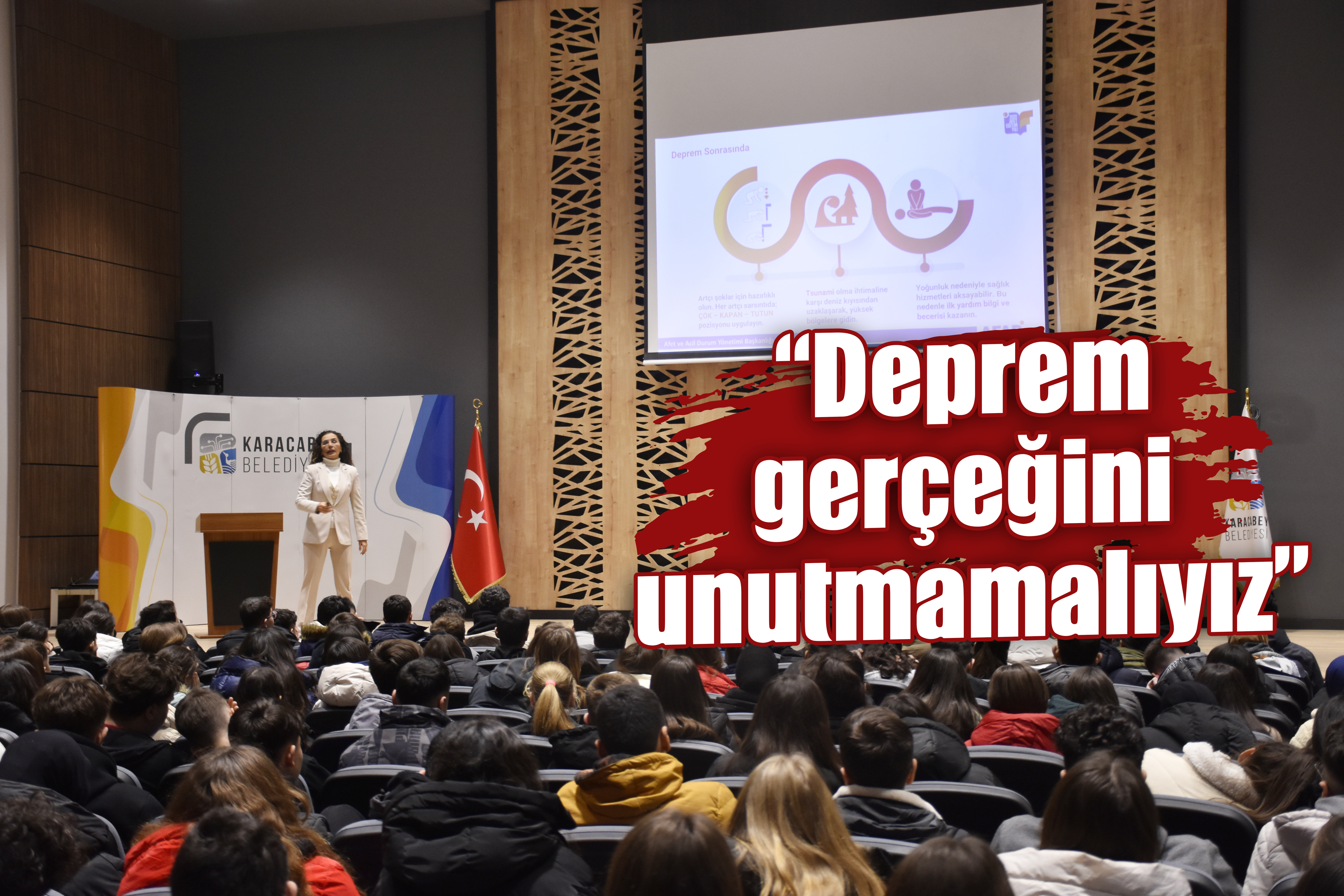 “Deprem gerçeğini unutmamalıyız”