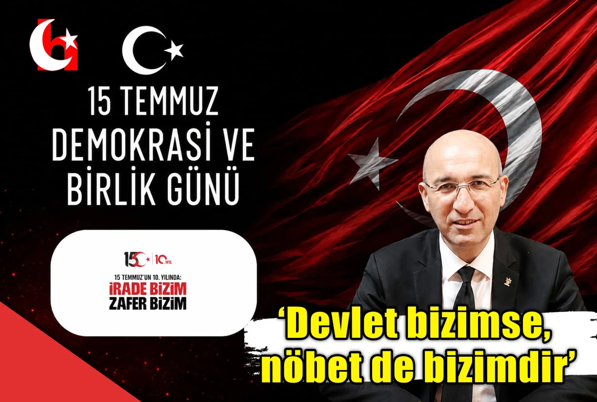 &lsquo;Devlet bizimse,  n&ouml;bet de bizimdir&rsquo;