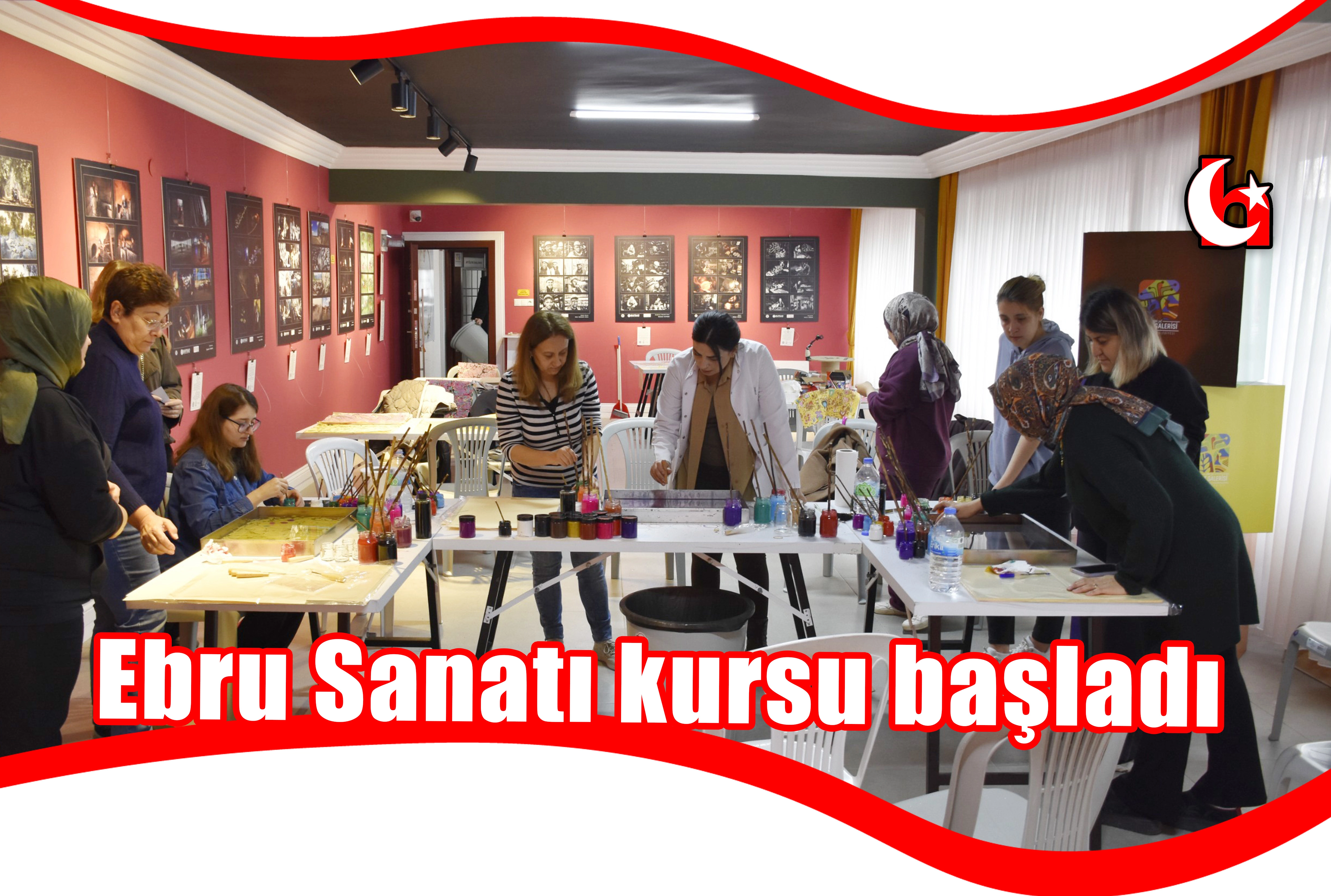 Ebru Sanatı kursu başladı