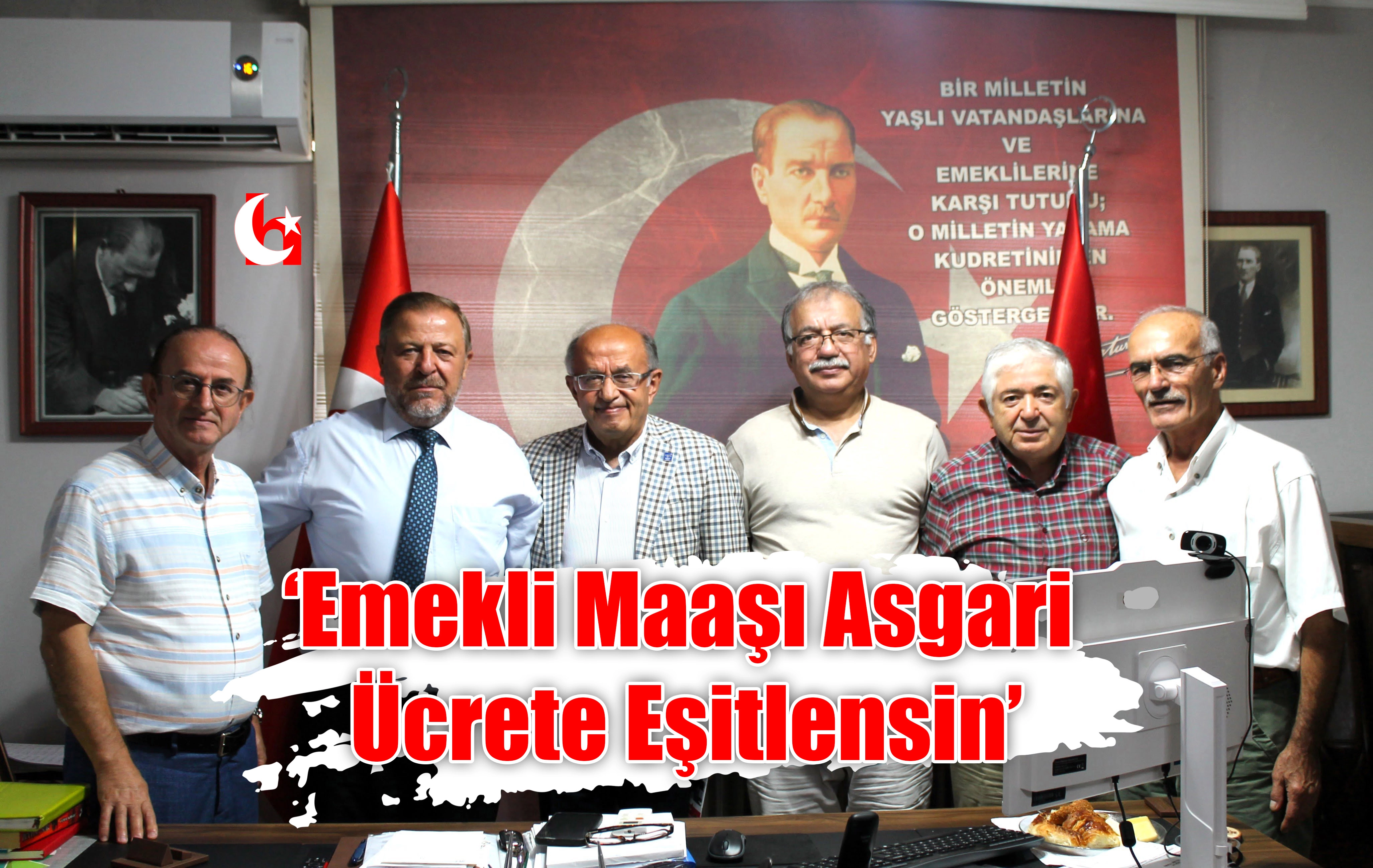 'Emekli Maaşı Asgari Ücrete Eşitlensin'