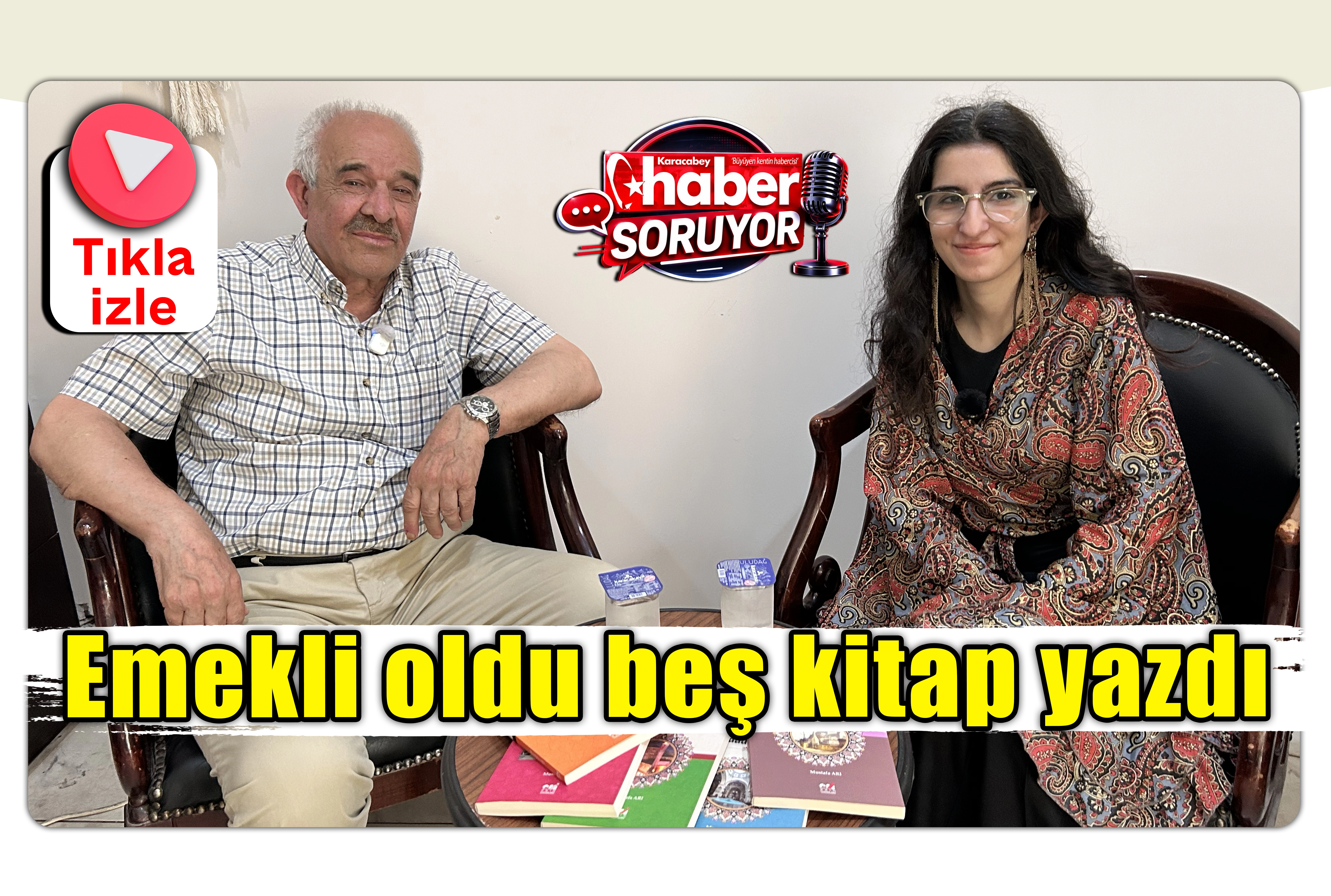 Emekli oldu beş kitap yazdı