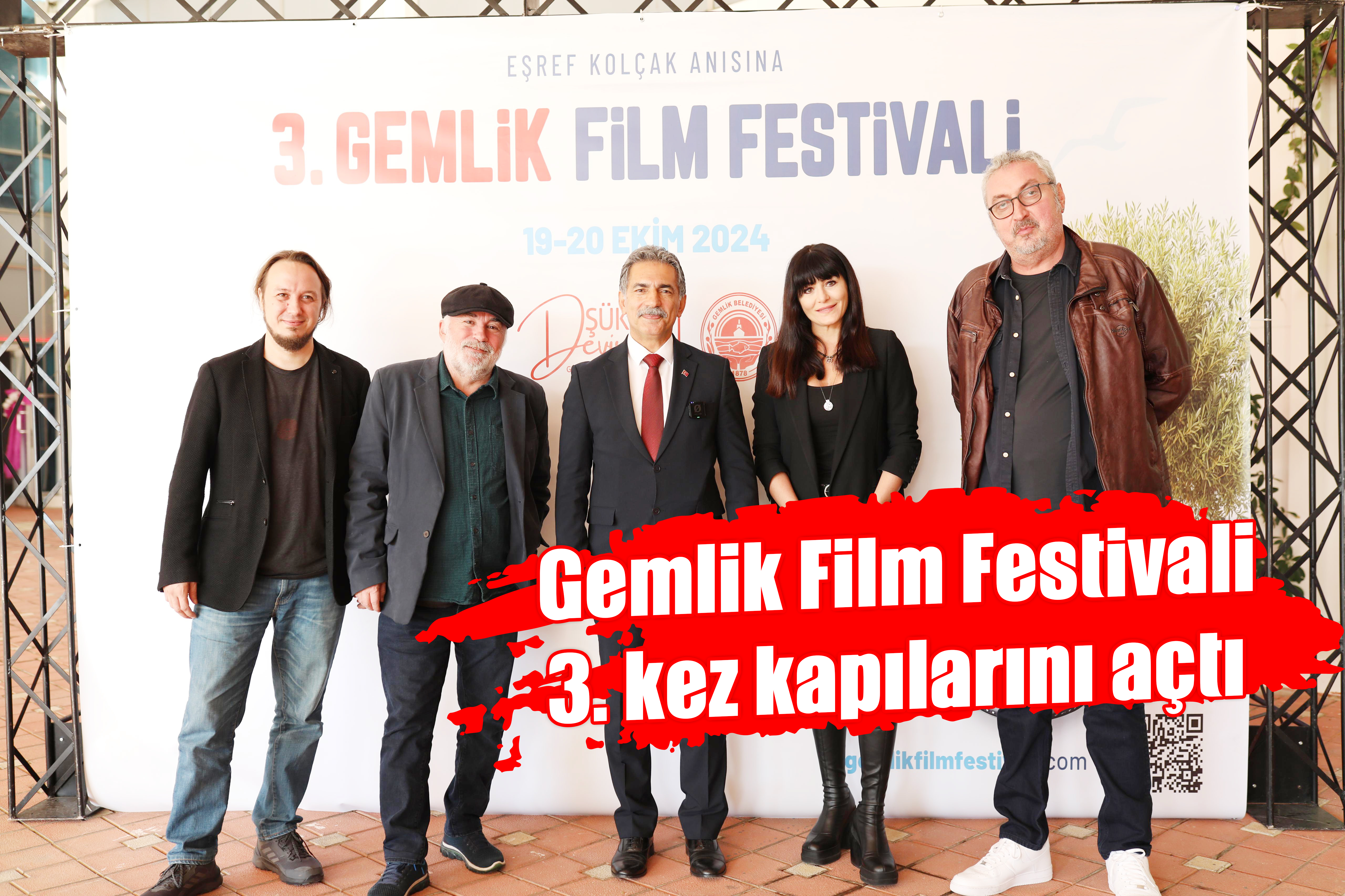 Gemlik Film Festivali 3. kez kapılarını açtı 