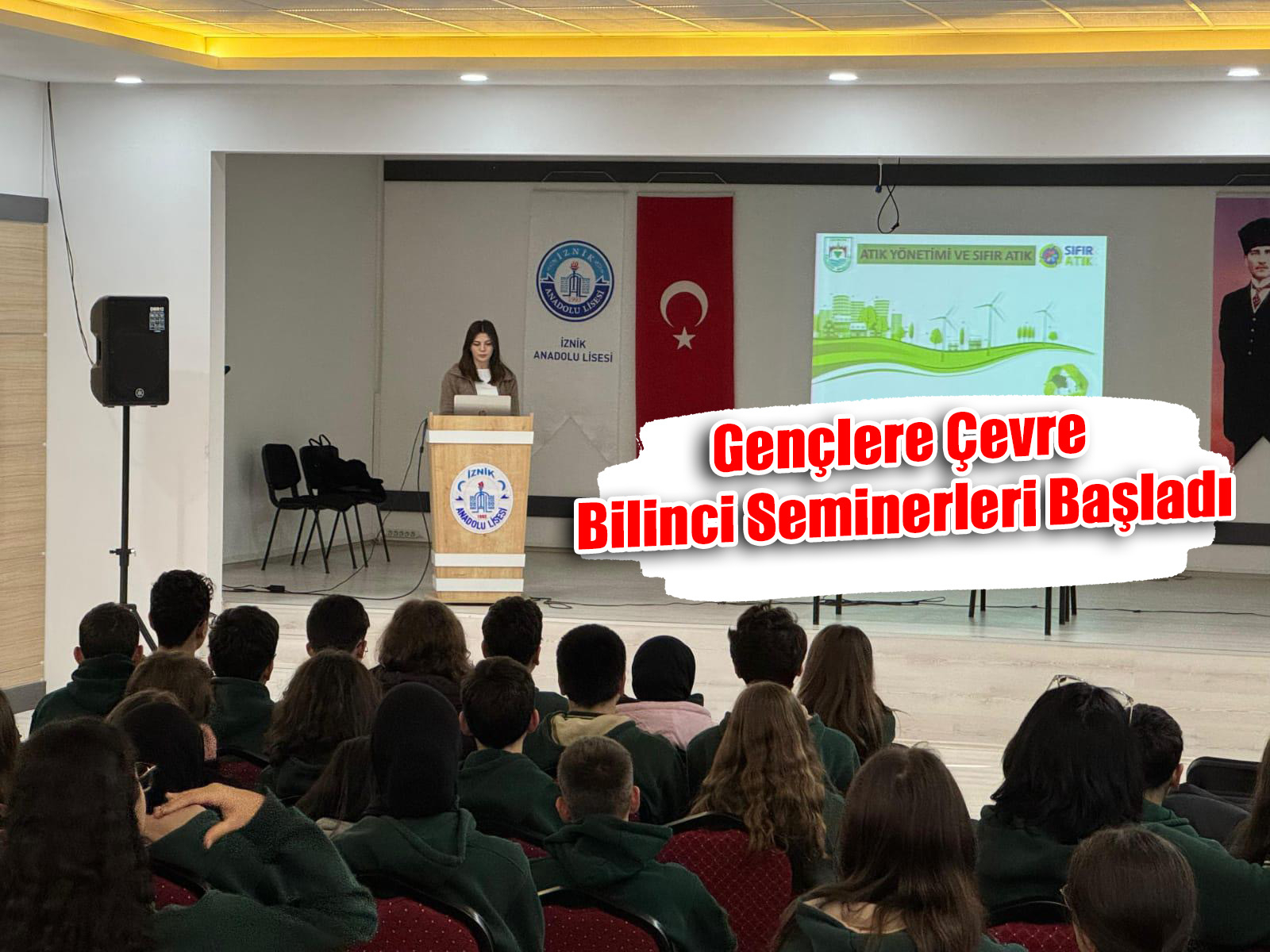 Gençlere Çevre Bilinci Seminerleri Başladı