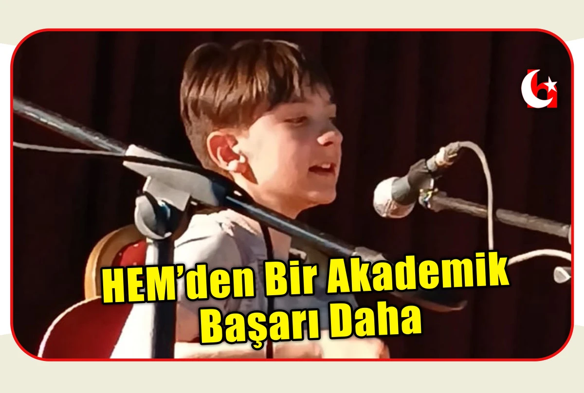 HEM&rsquo;den Bir Akademik Başarı Daha