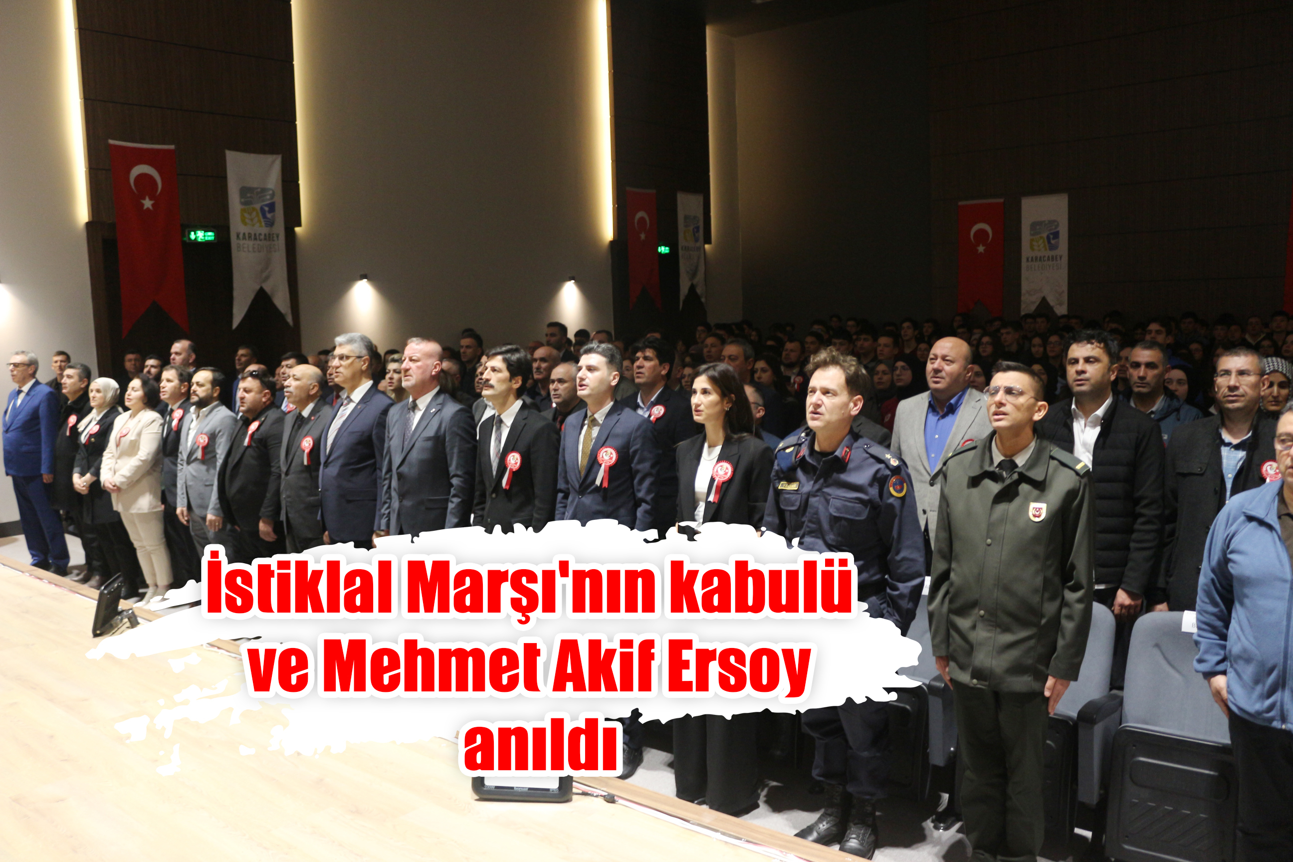 İstiklal Marşı'nın kabulü ve Mehmet Akif Ersoy  anıldı