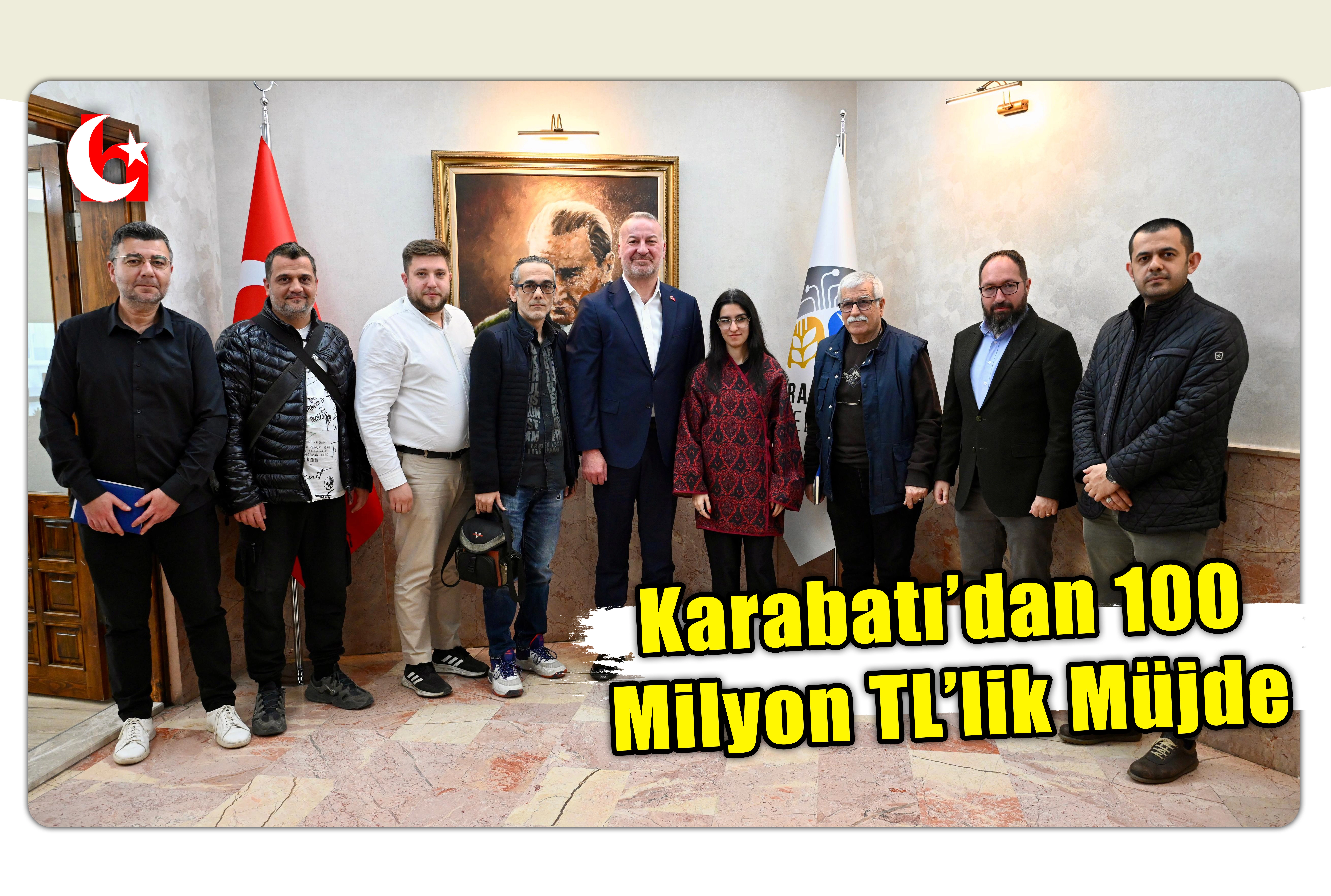 Karabatı&rsquo;dan 100 Milyon TL&rsquo;lik M&uuml;jde