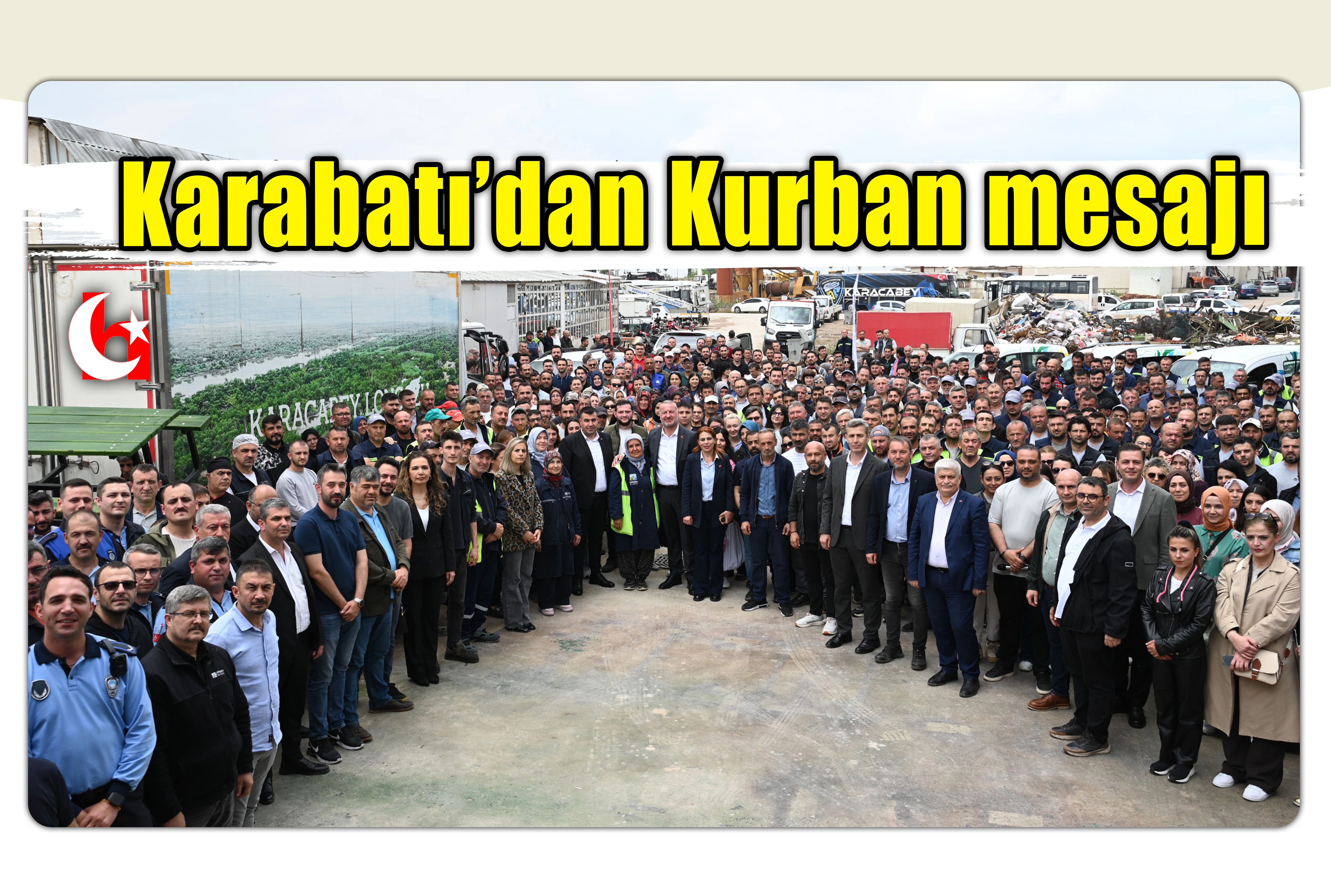 Karabatı&rsquo;dan Kurban mesajı