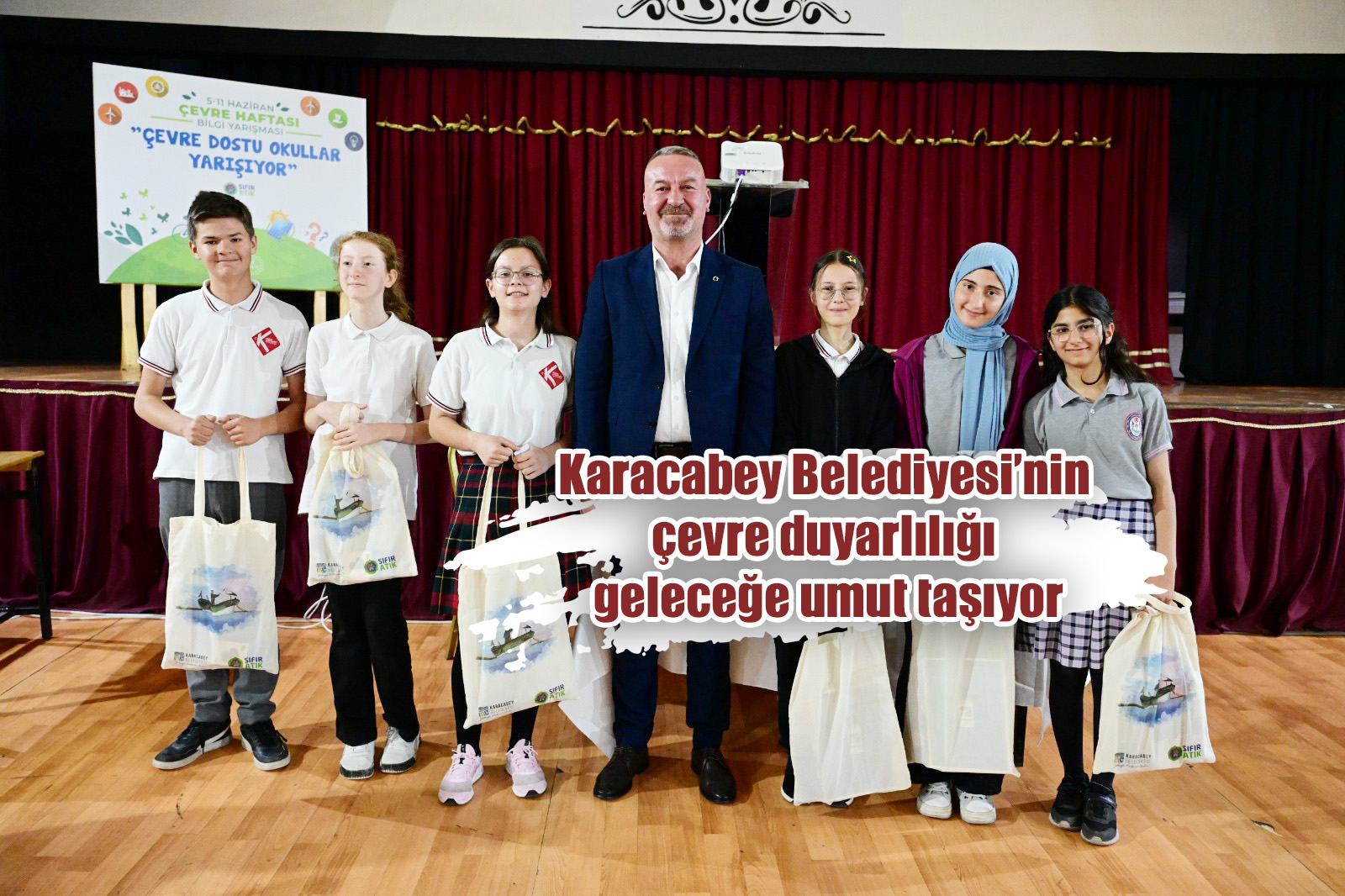 Karacabey Belediyesi’nin çevre duyarlılığı geleceğe umut taşıyor