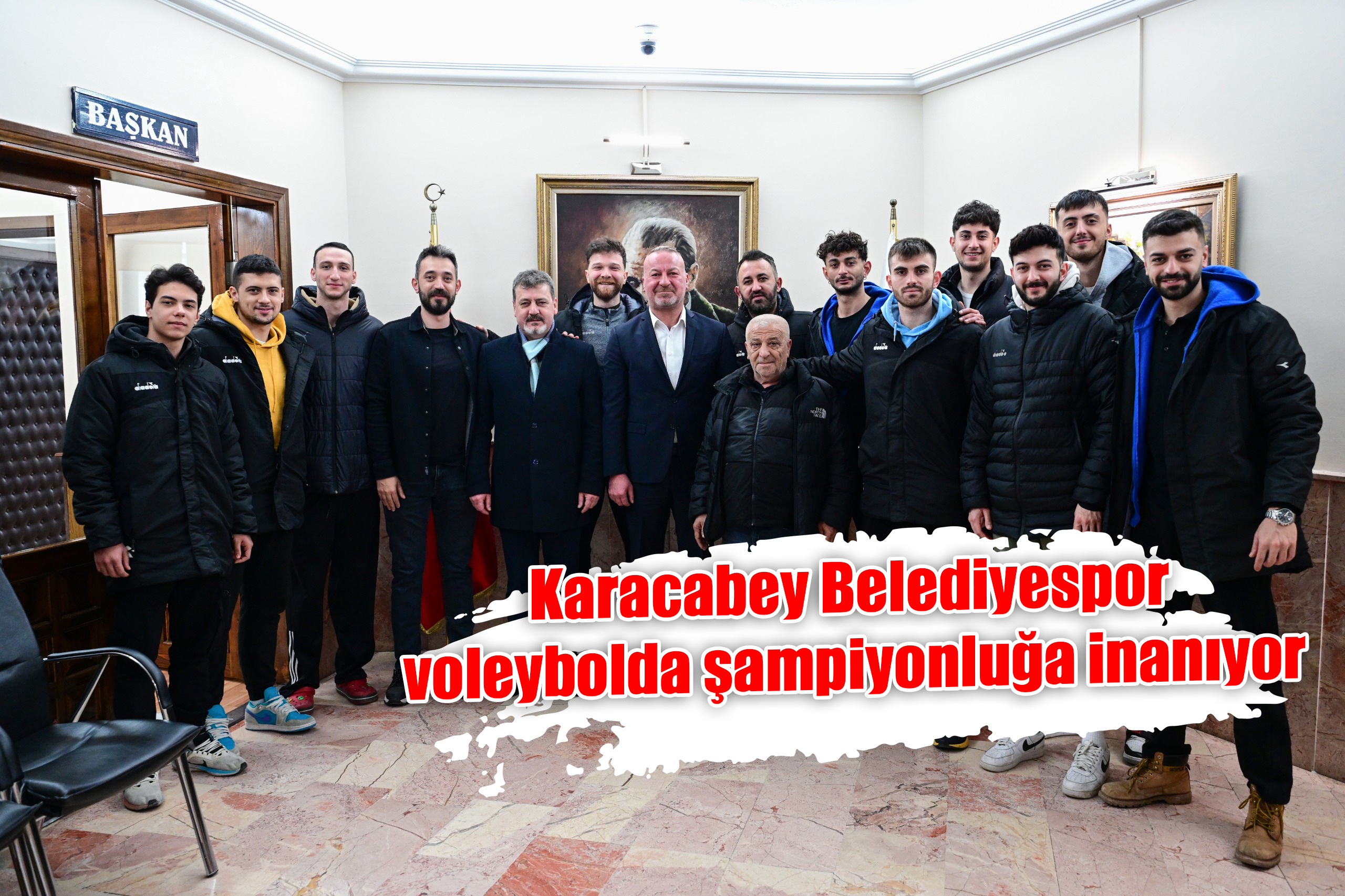 Karacabey Belediyespor voleybolda şampiyonluğa inanıyor