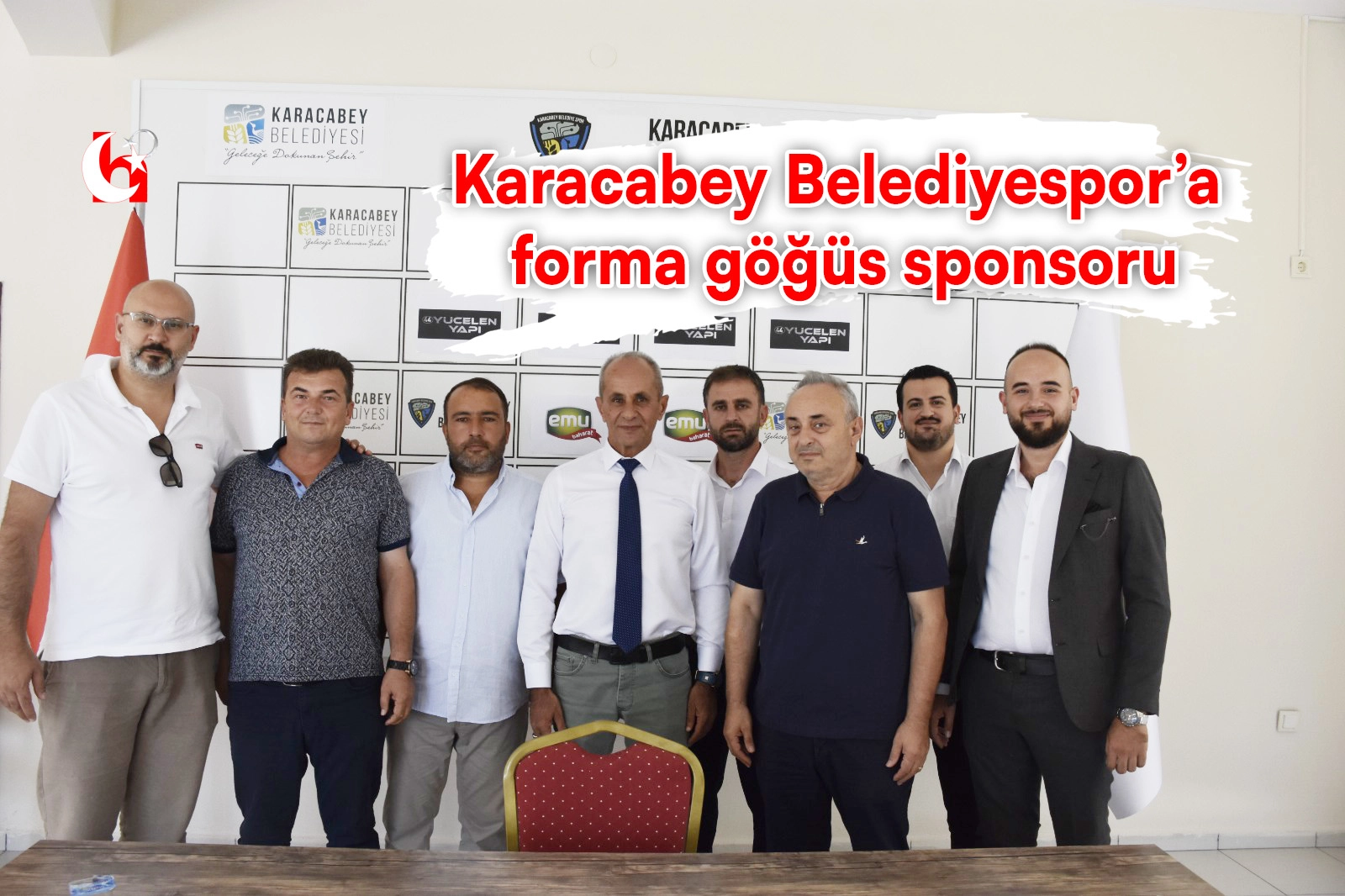 Karacabey Belediyespor’a forma göğüs sponsoru