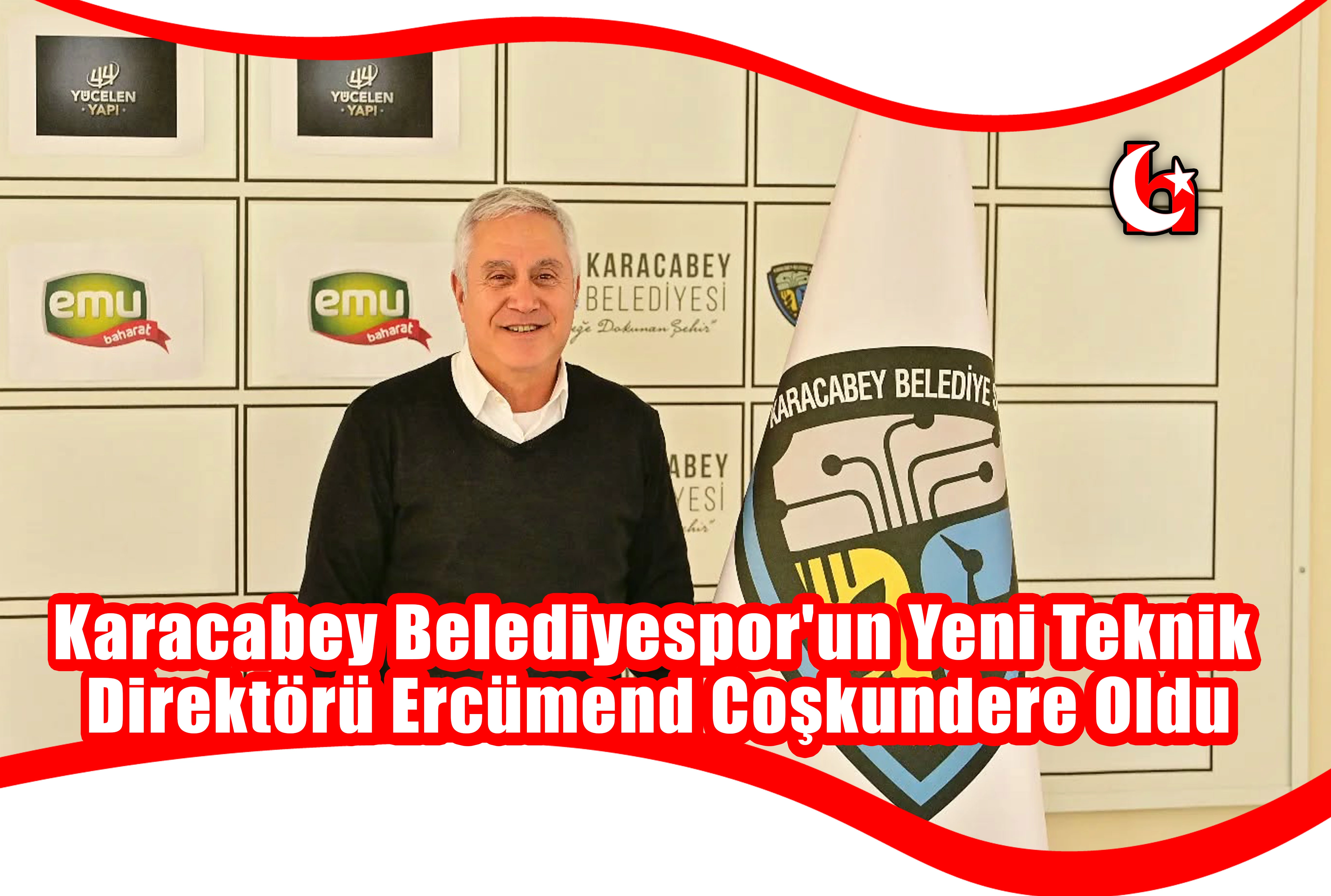 Karacabey Belediyespor'un Yeni Teknik Direktörü Ercümend Coşkundere Oldu
