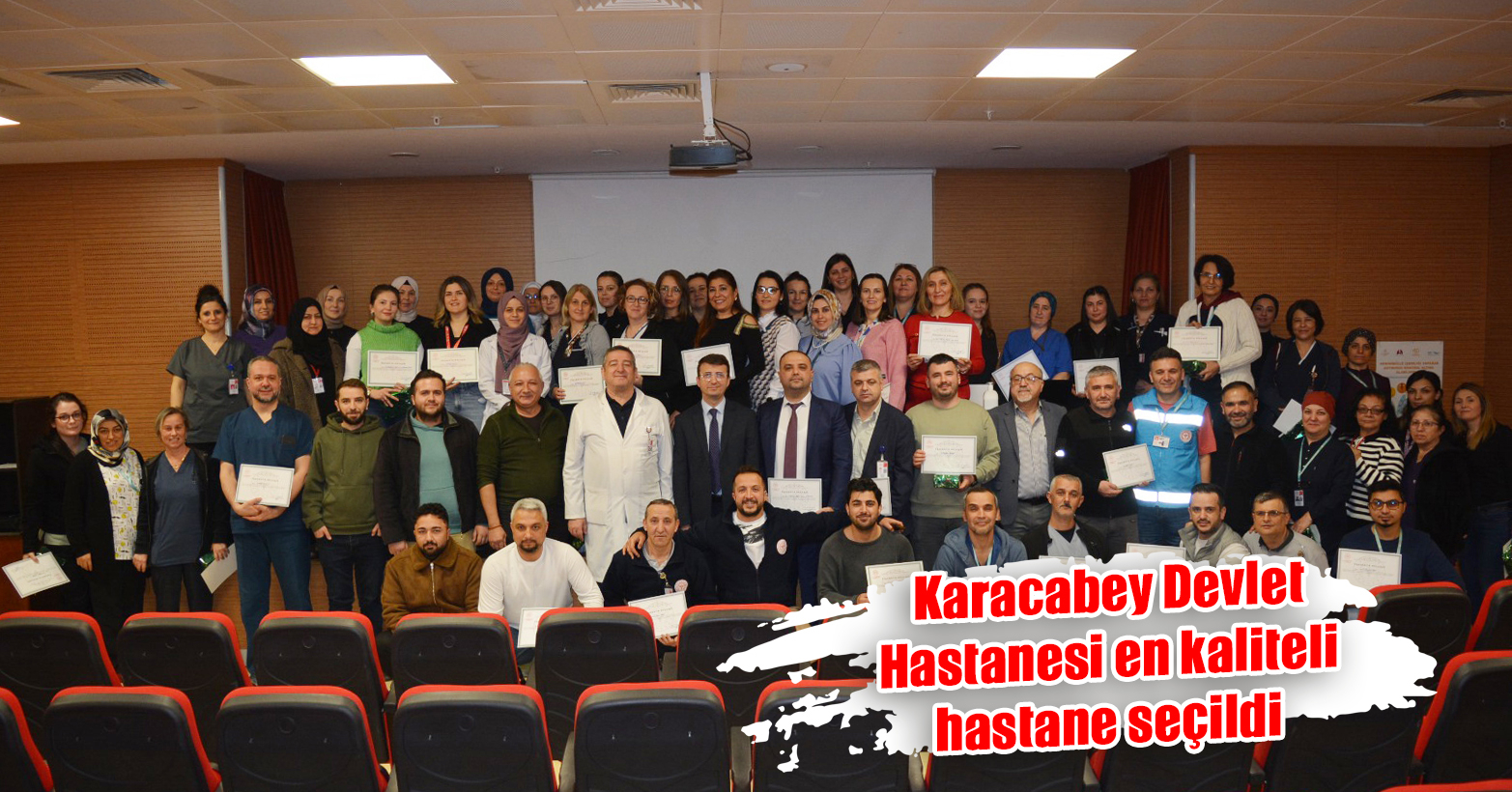 Karacabey Devlet Hastanesi en kaliteli hastane seçildi