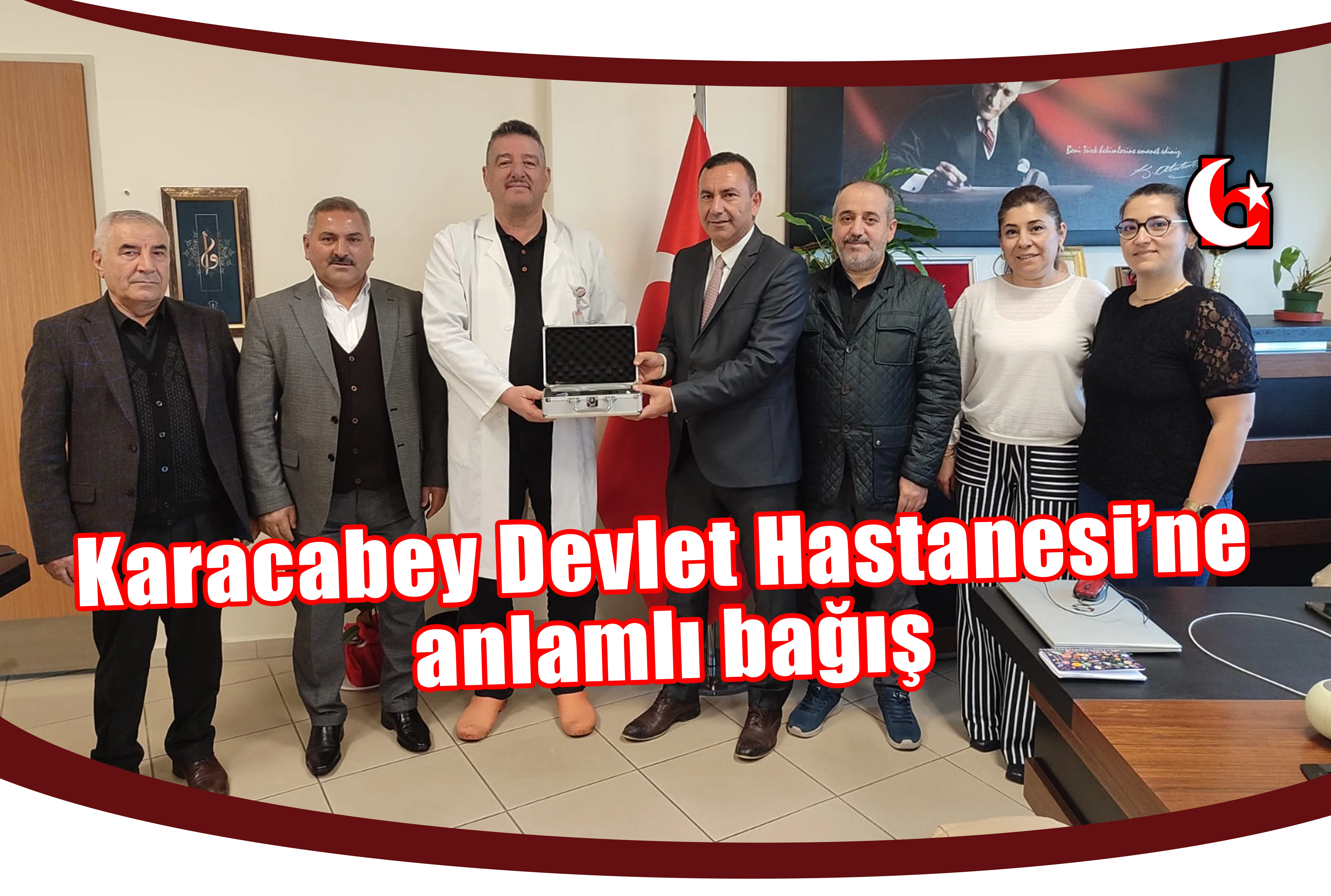 Karacabey Devlet Hastanesi’ne anlamlı bağış