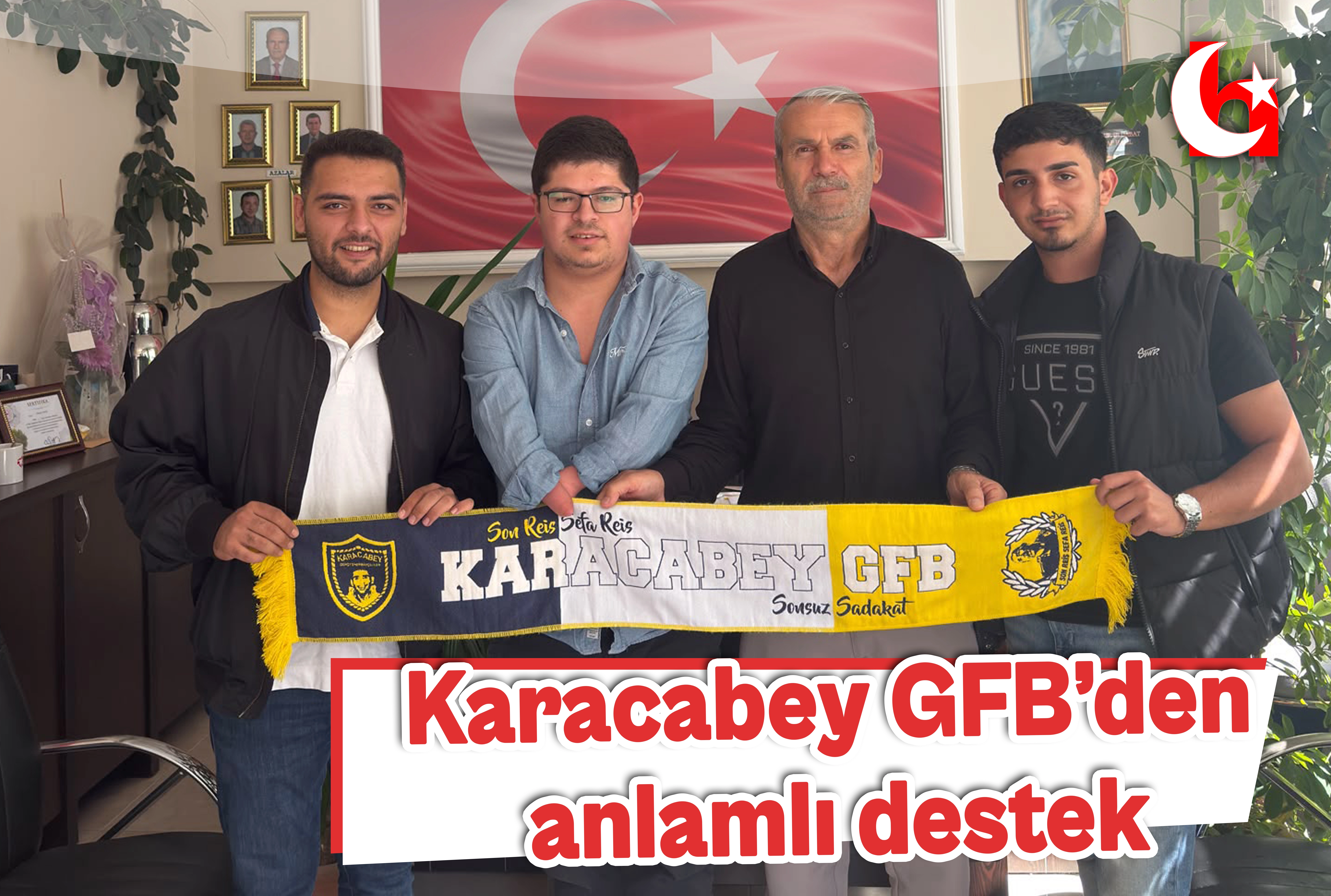 Karacabey GFB&rsquo;den anlamlı destek