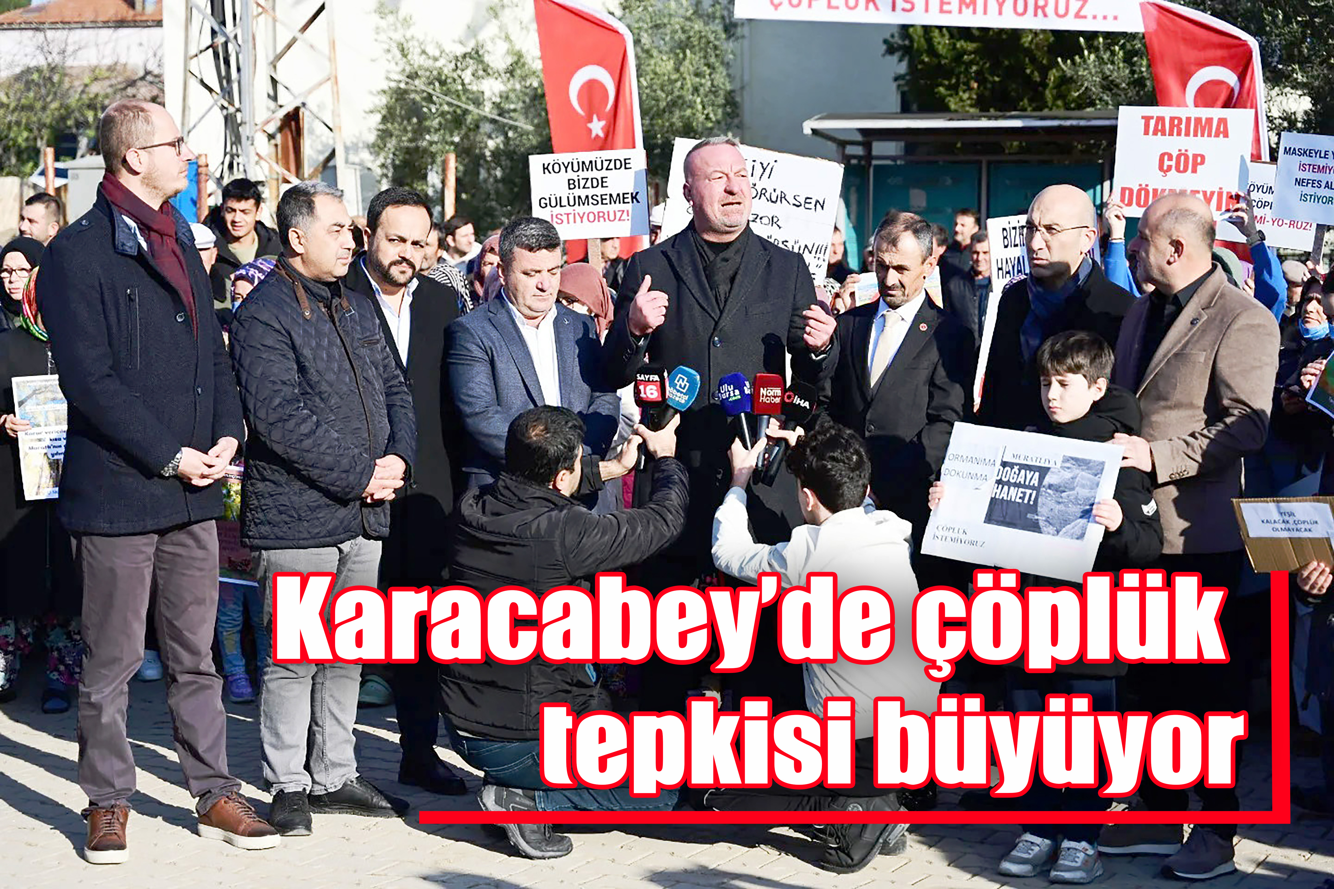 Karacabey’de çöplük tepkisi büyüyor