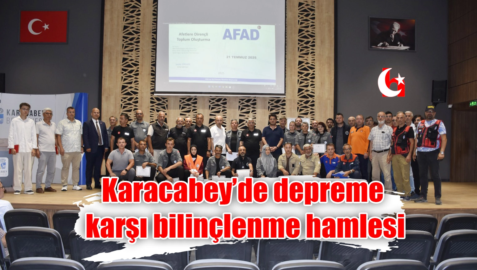 Karacabey’de depreme karşı bilinçlenme hamlesi