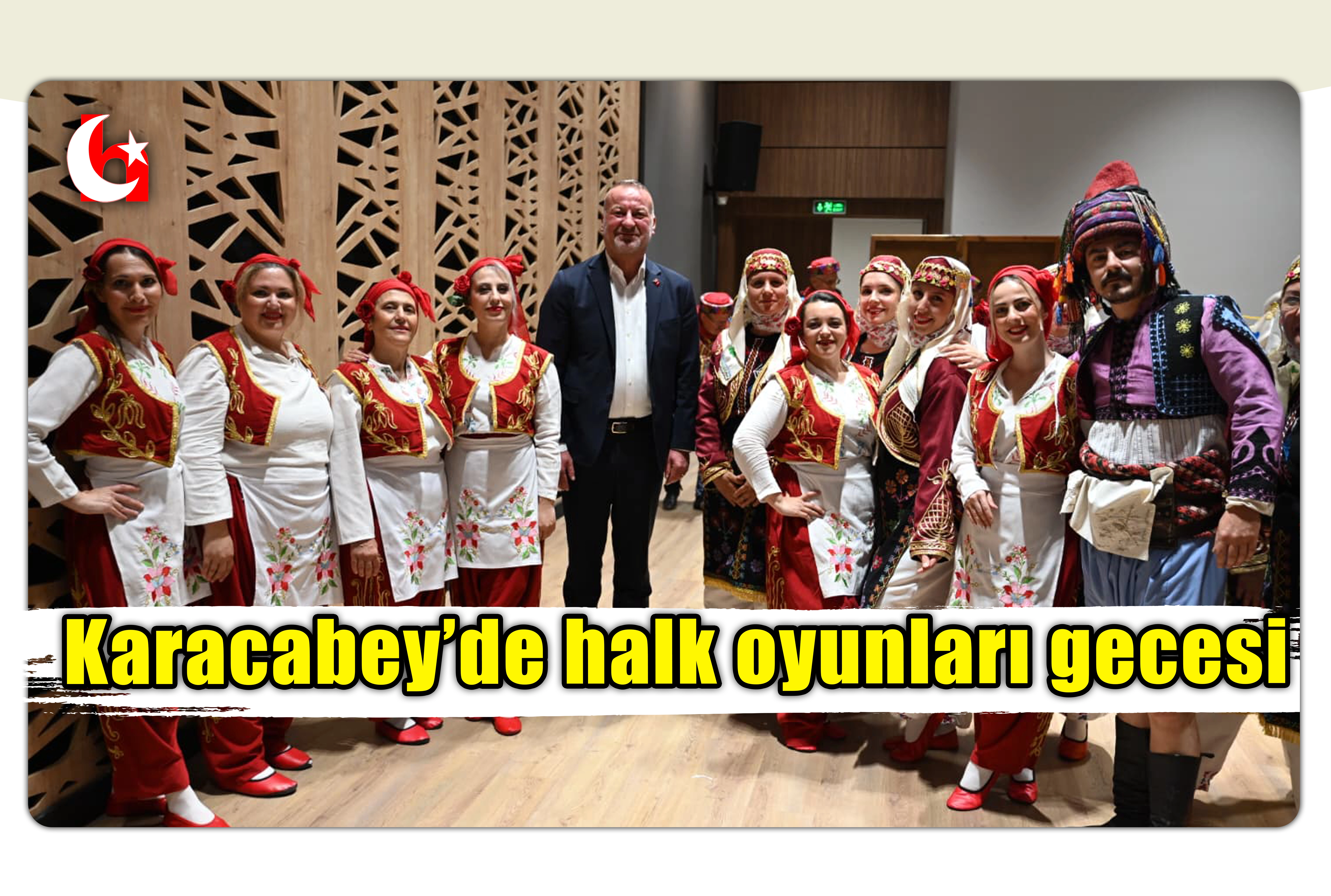 Karacabey&rsquo;de halk oyunları gecesi