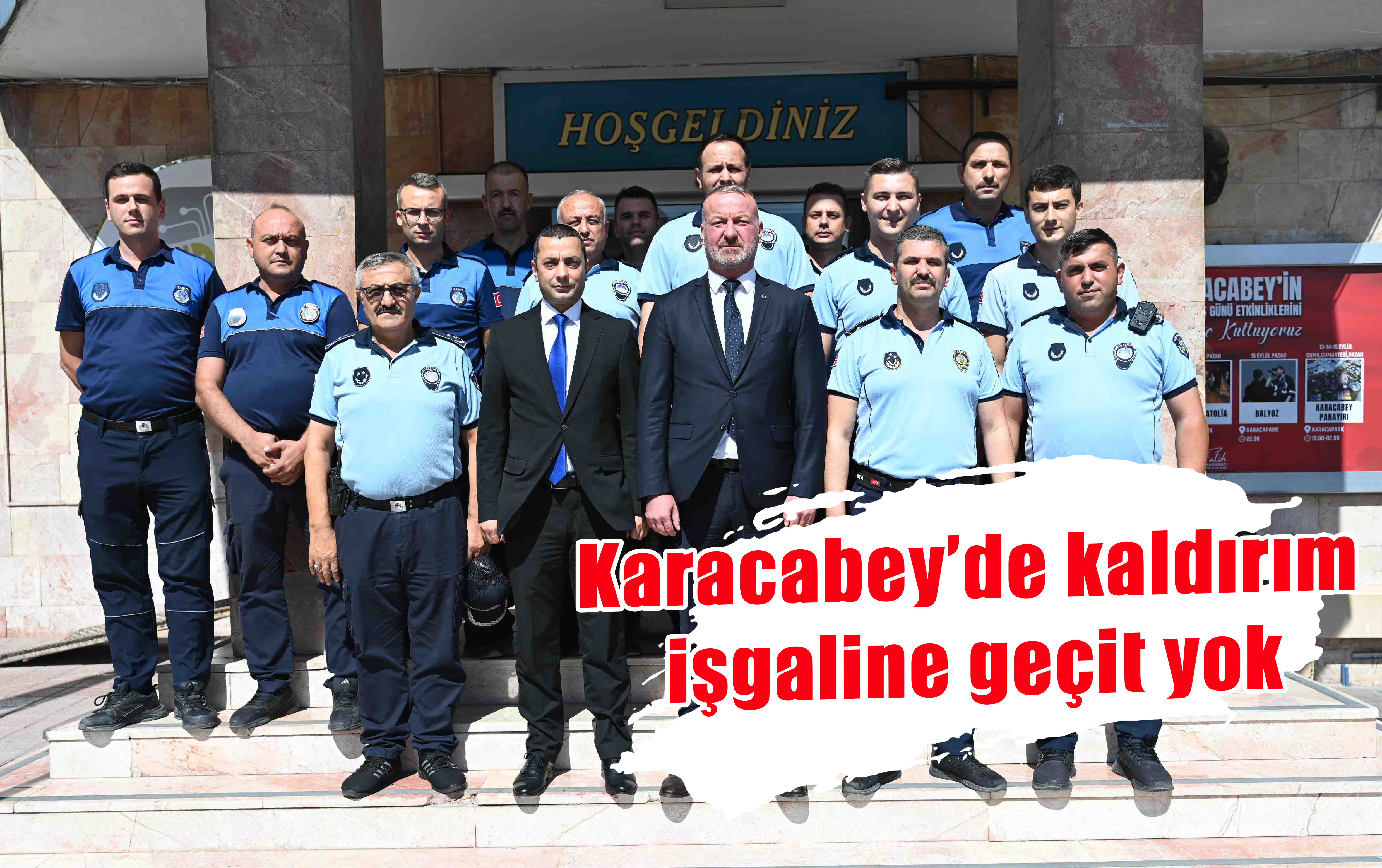 Karacabey’de kaldırım işgaline geçit yok