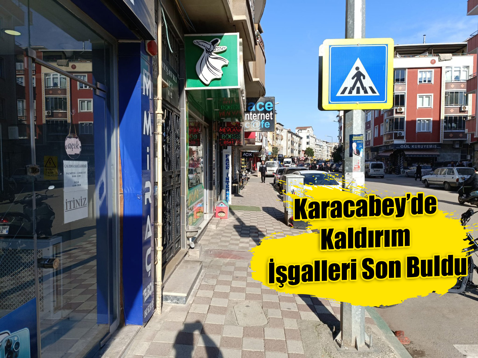 Karacabey’de Kaldırım İşgalleri Son Buldu