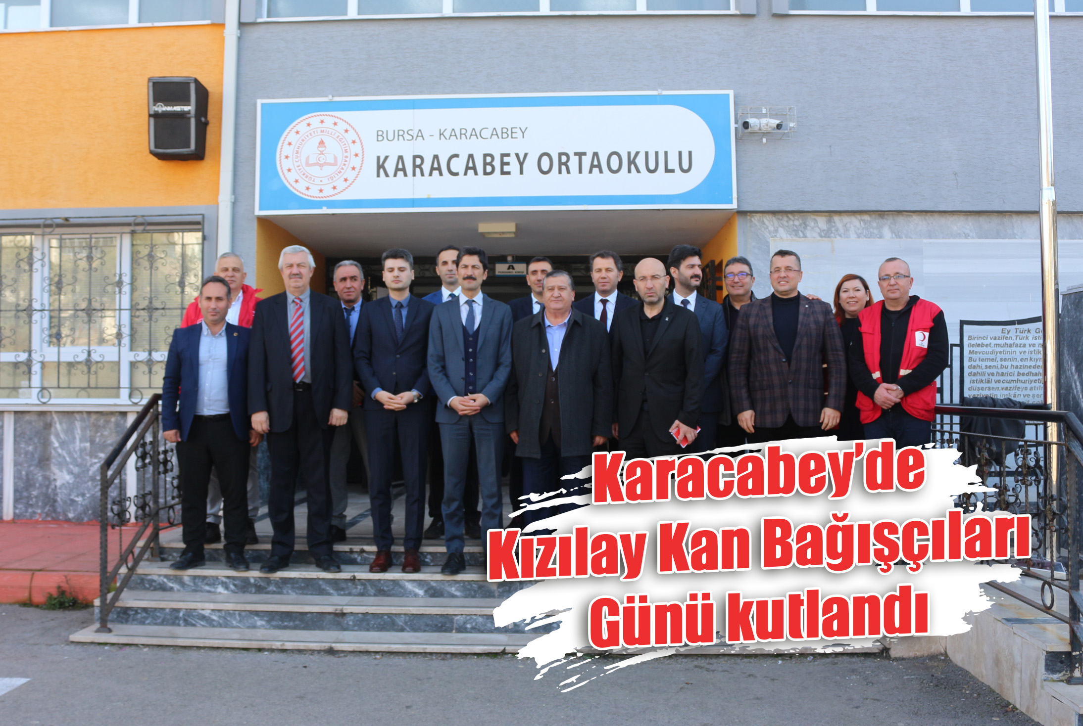 Karacabey’de Kızılay Kan Bağışçıları Günü kutlandı